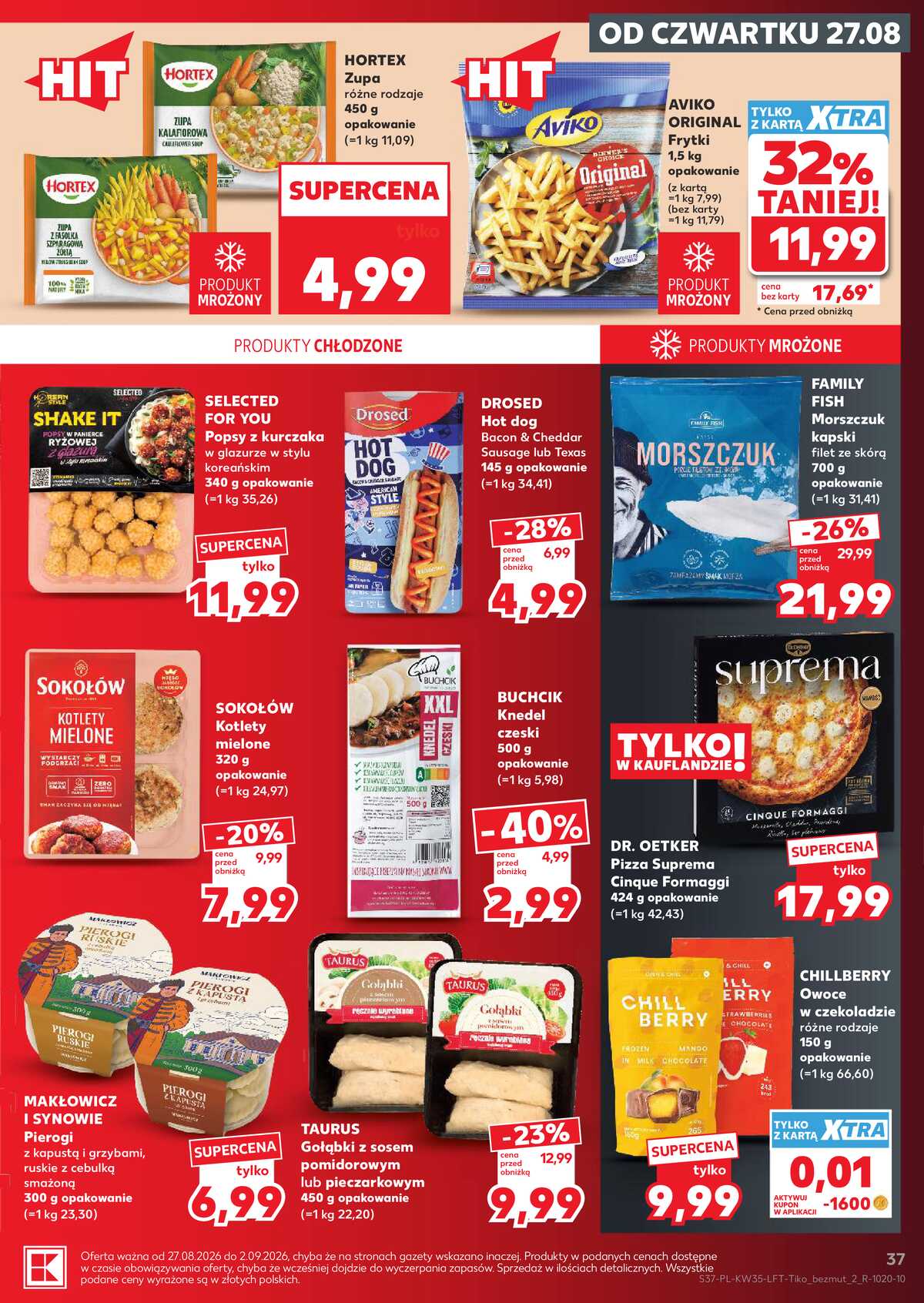 Leták Kaufland Polsko 27.8.-2.9.2026 - Týdenní zpravodaj strana 37
