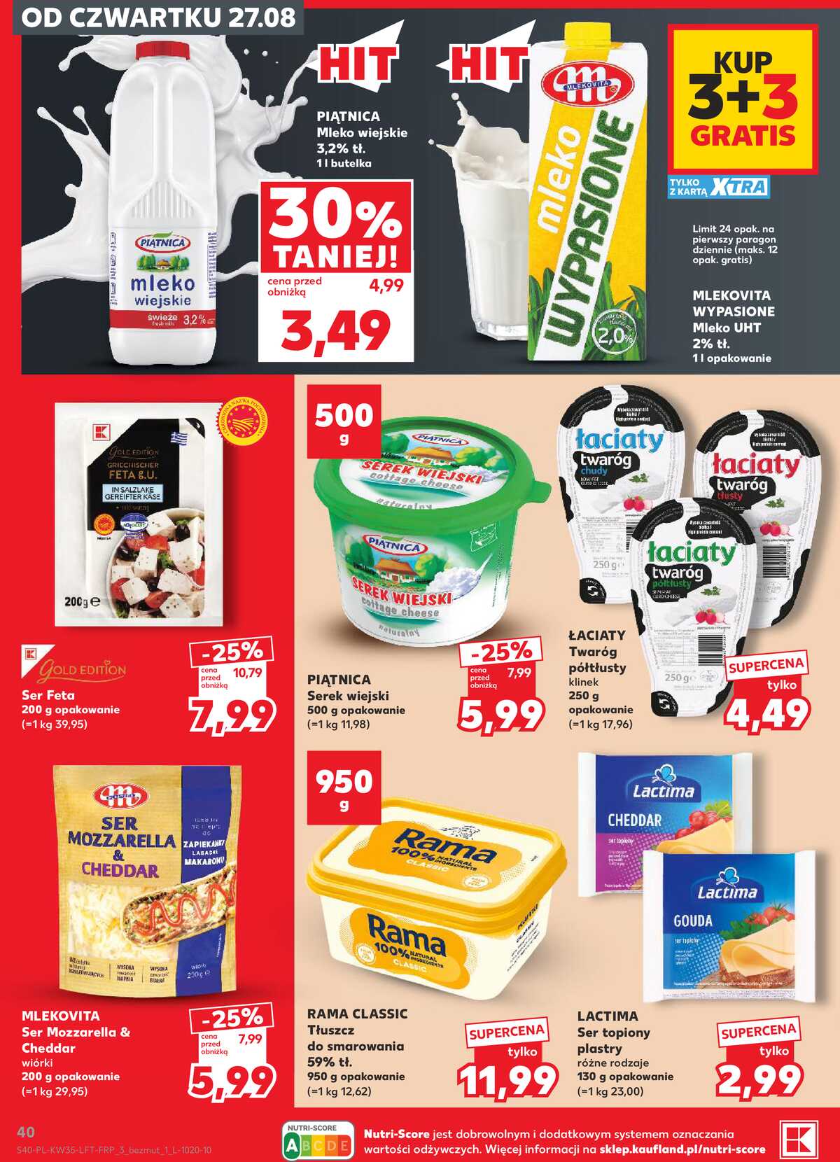 Leták Kaufland Polsko 27.8.-2.9.2026 - Týdenní zpravodaj strana 40