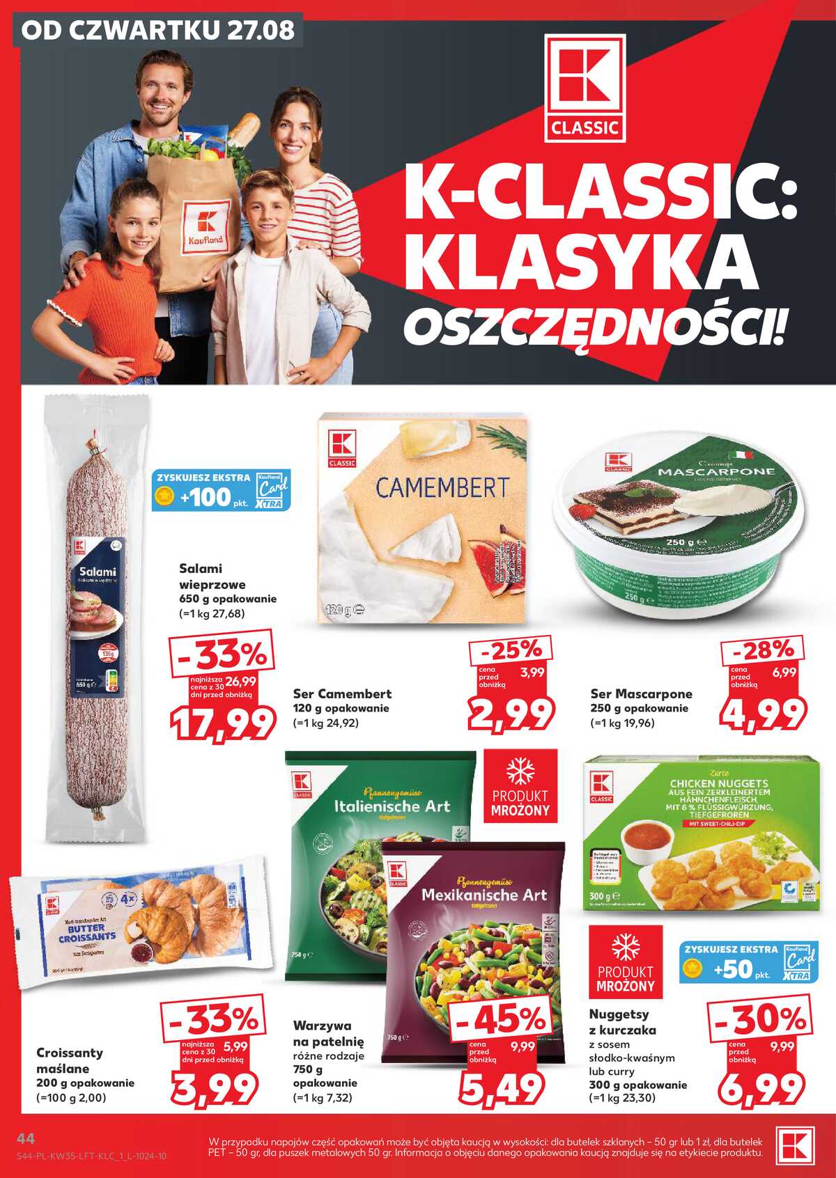 Leták Kaufland Polsko 27.8.-2.9.2026 - Týdenní zpravodaj strana 44
