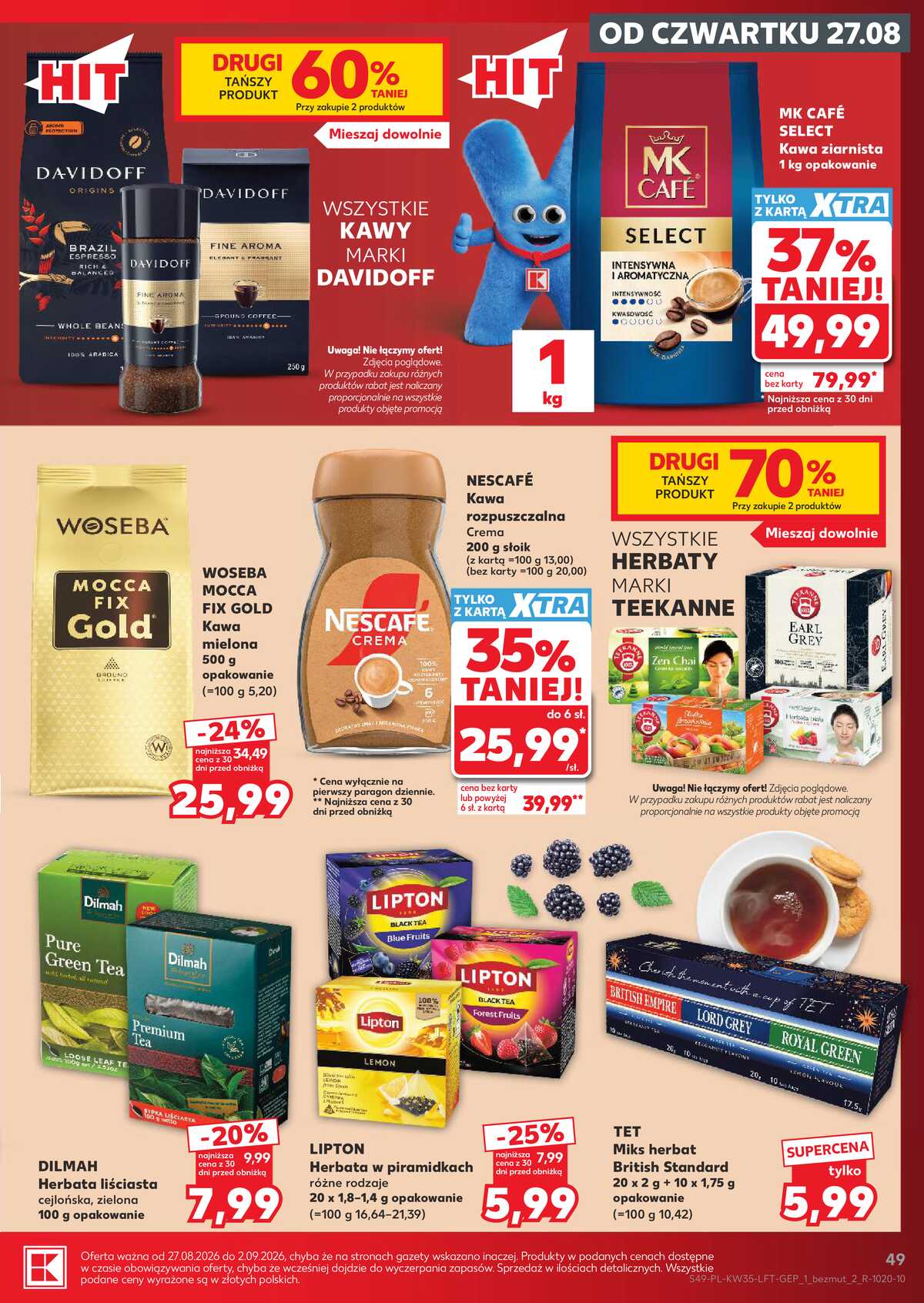Leták Kaufland Polsko 27.8.-2.9.2026 - Týdenní zpravodaj strana 49