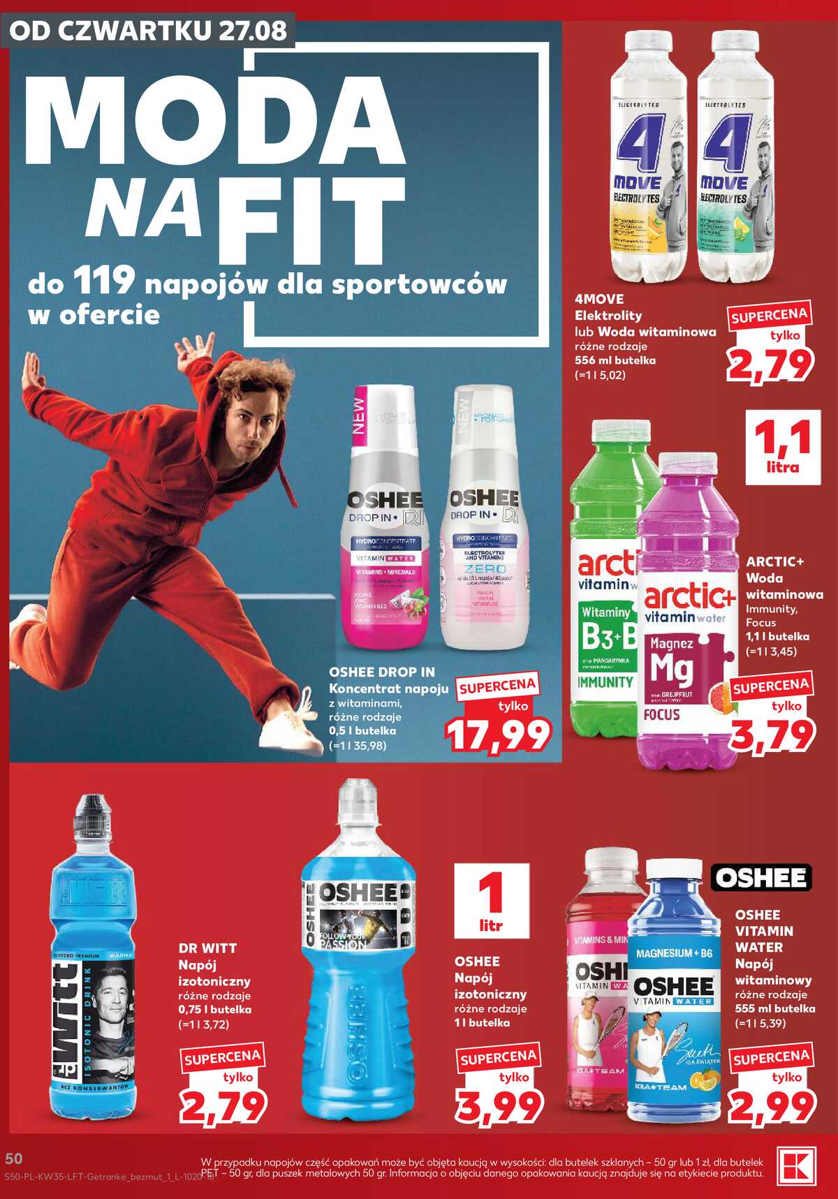 Leták Kaufland Polsko 27.8.-2.9.2026 - Týdenní zpravodaj strana 50