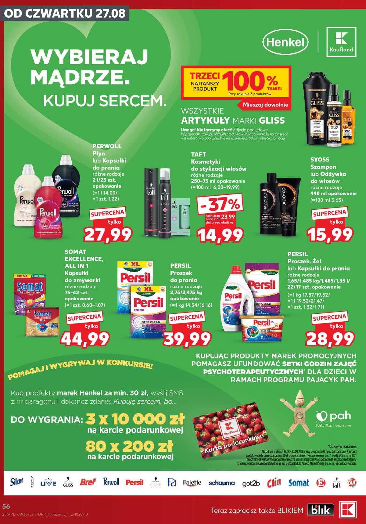 Leták Kaufland Polsko 27.8.-2.9.2026 - Týdenní zpravodaj strana 56