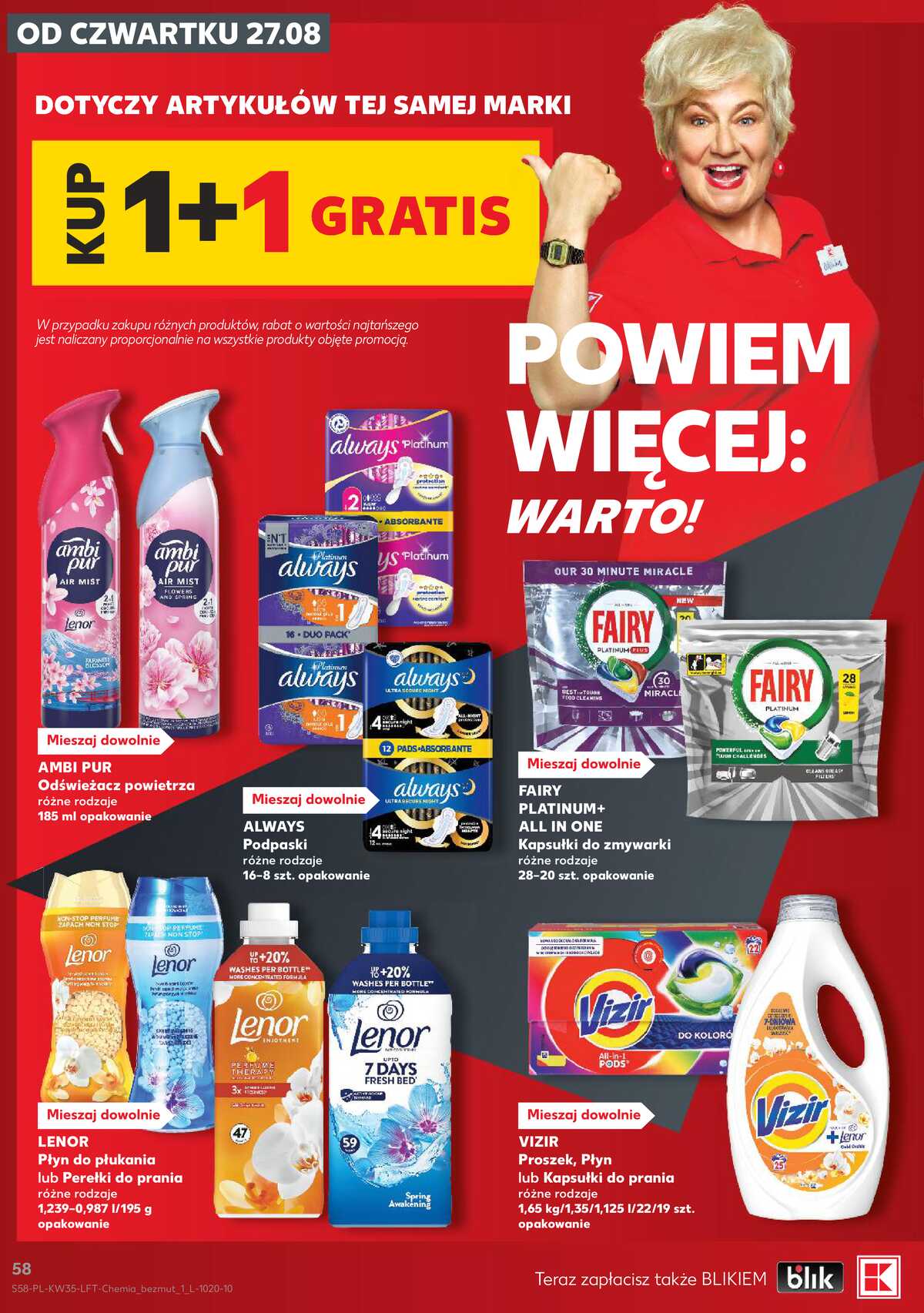 Leták Kaufland Polsko 27.8.-2.9.2026 - Týdenní zpravodaj strana 58