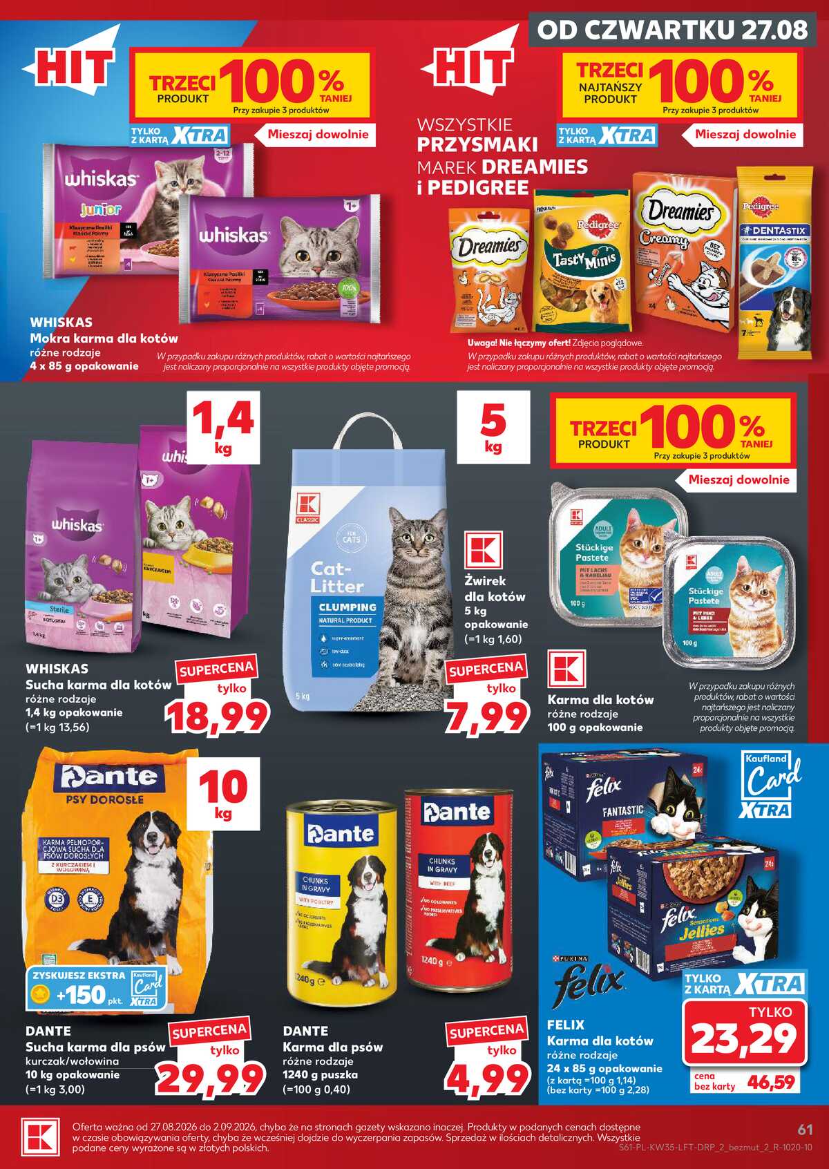Leták Kaufland Polsko 27.8.-2.9.2026 - Týdenní zpravodaj strana 61