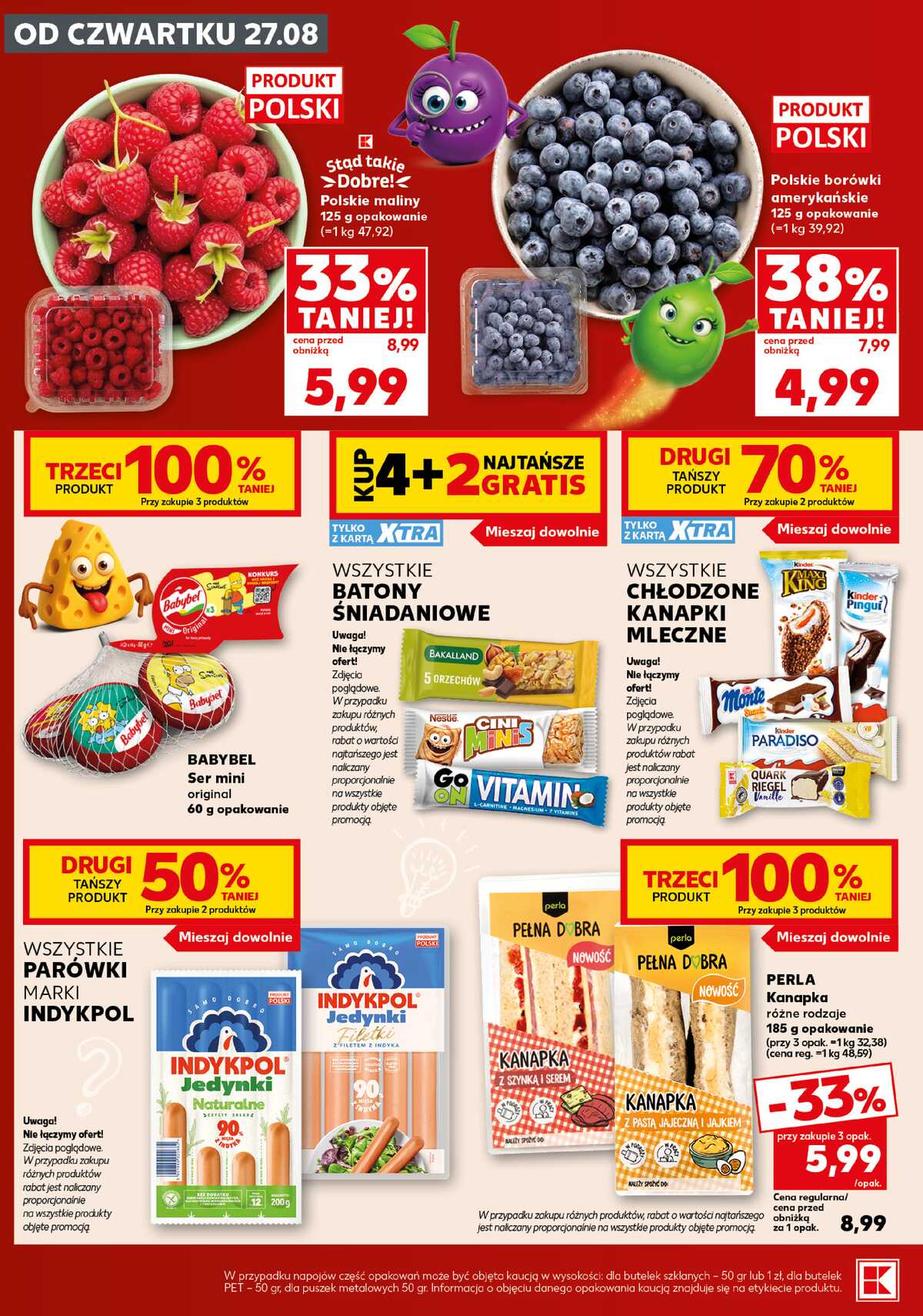 Leták Kaufland Polsko 27.8.-2.9.2026 strana 2