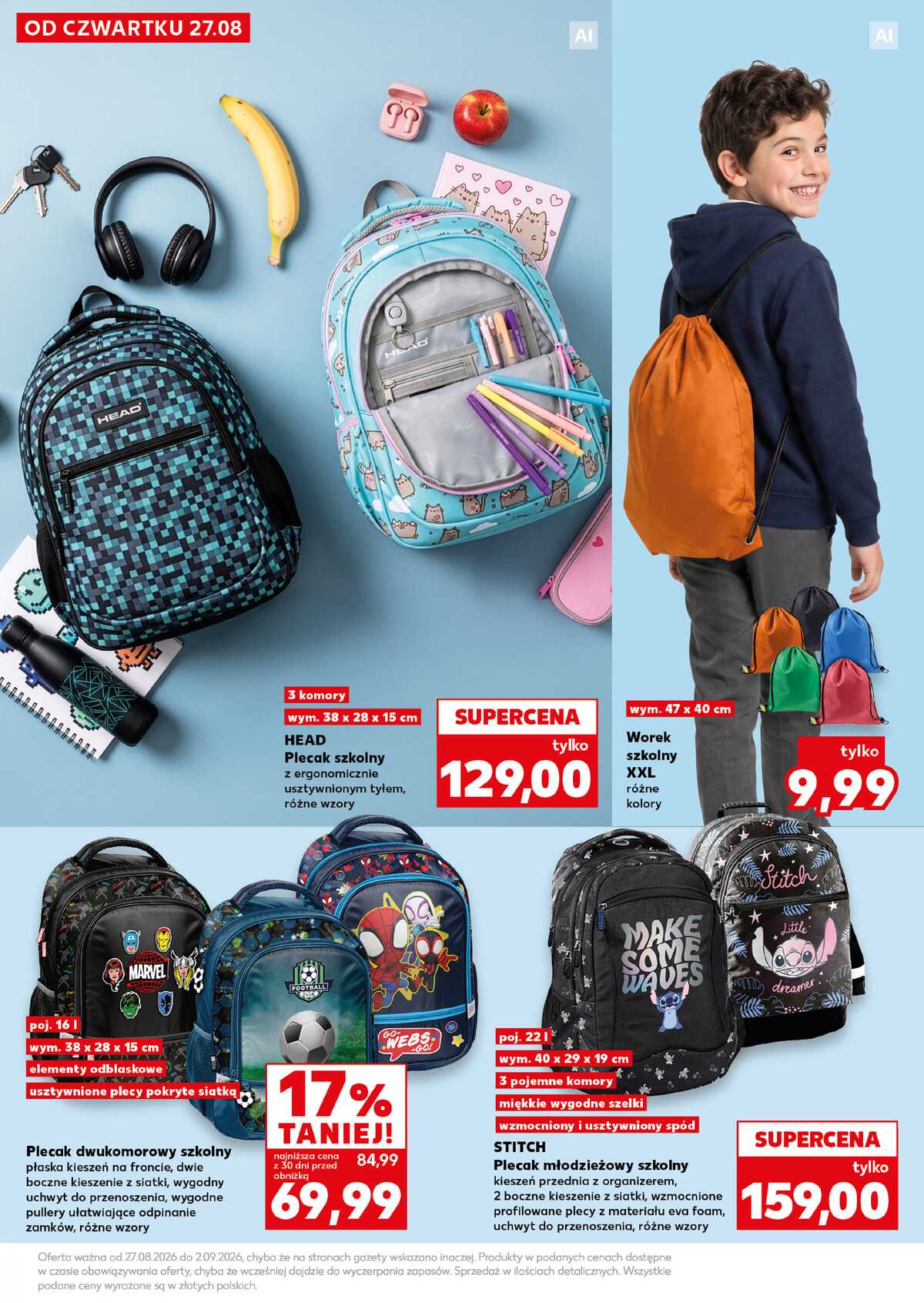 Leták Kaufland Polsko 27.8.-2.9.2026 strana 39