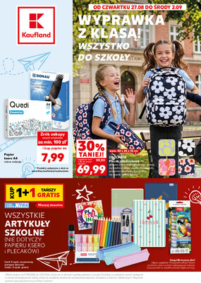 Leták Kaufland Polsko 27.8.-2.9.2026