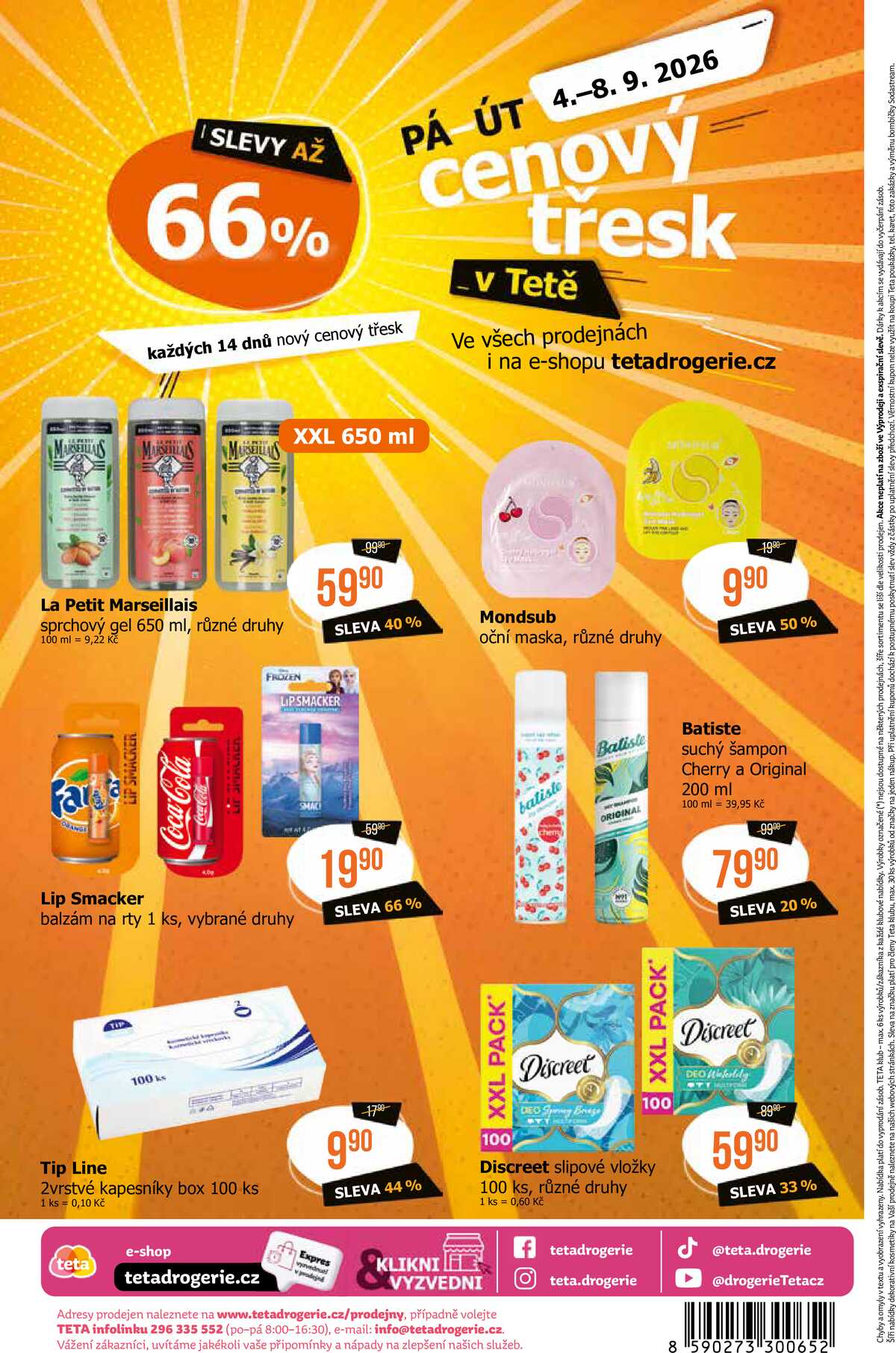 Teta drogerie  od 27.8. do 8.9.2026 strana 18