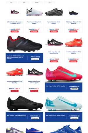 Intersport Kopačky a míče - 26. 8. 2026