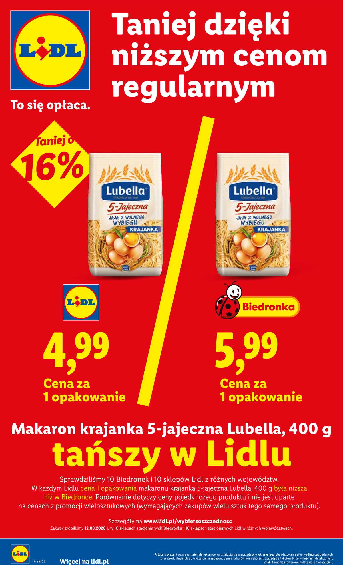Leták Lidl Polsko 24.8.-26.8.2026 - Leták platný od 24. 8. do 26. 8. strana 6