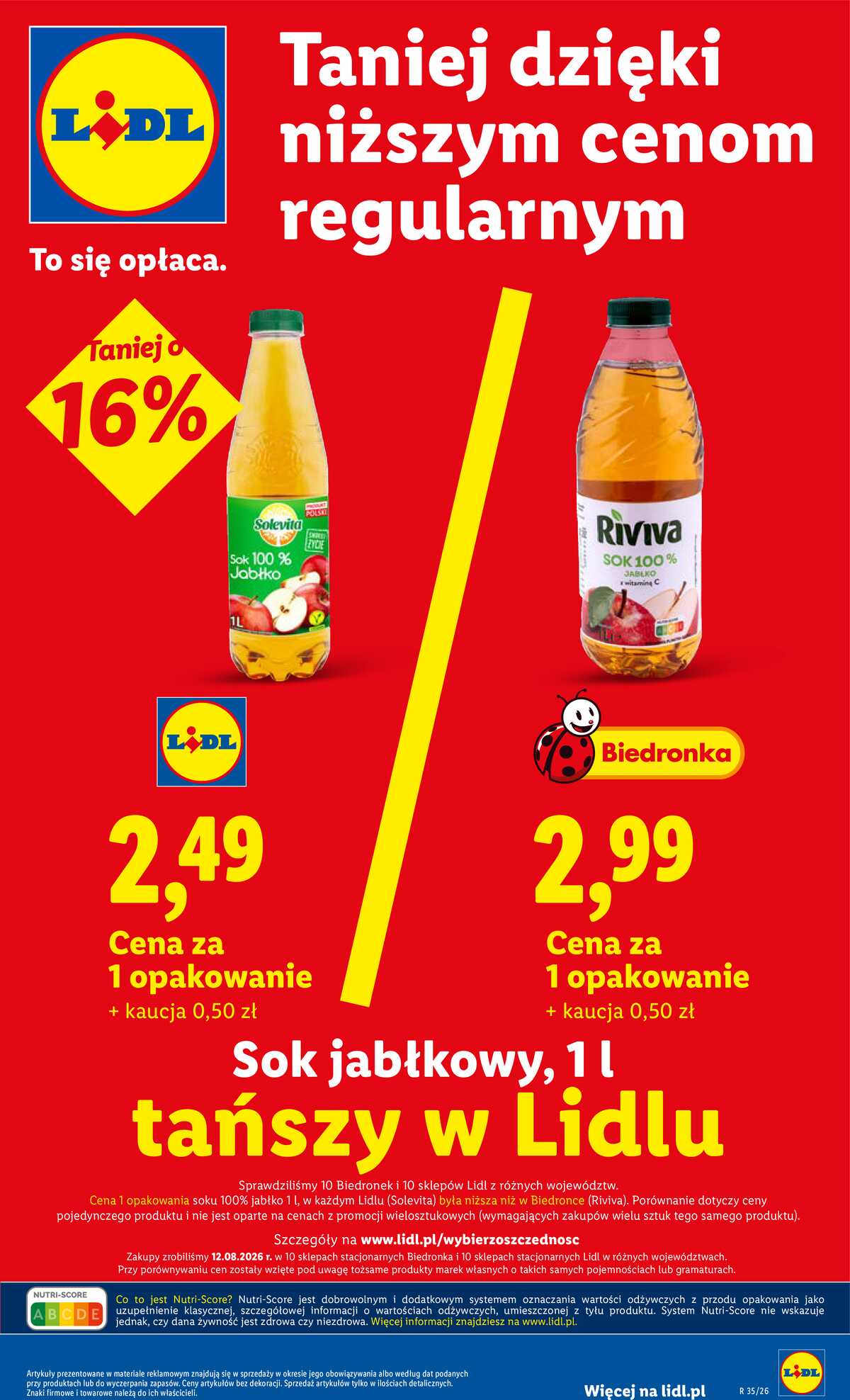 Leták Lidl Polsko 24.8.-26.8.2026 - Leták platný od 24. 8. do 26. 8. strana 7
