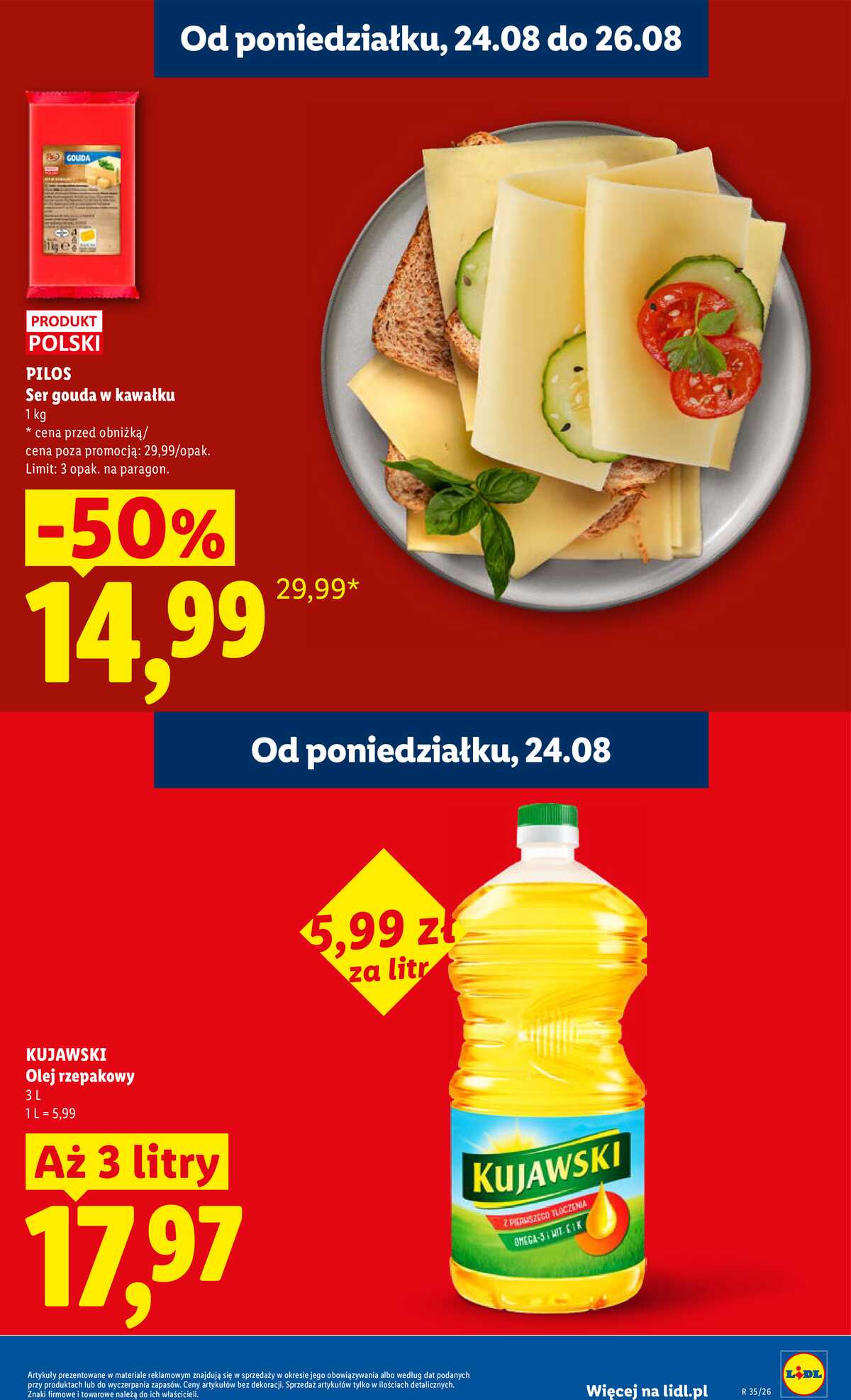 Leták Lidl Polsko 24.8.-26.8.2026 - Leták platný od 24. 8. do 26. 8. strana 11