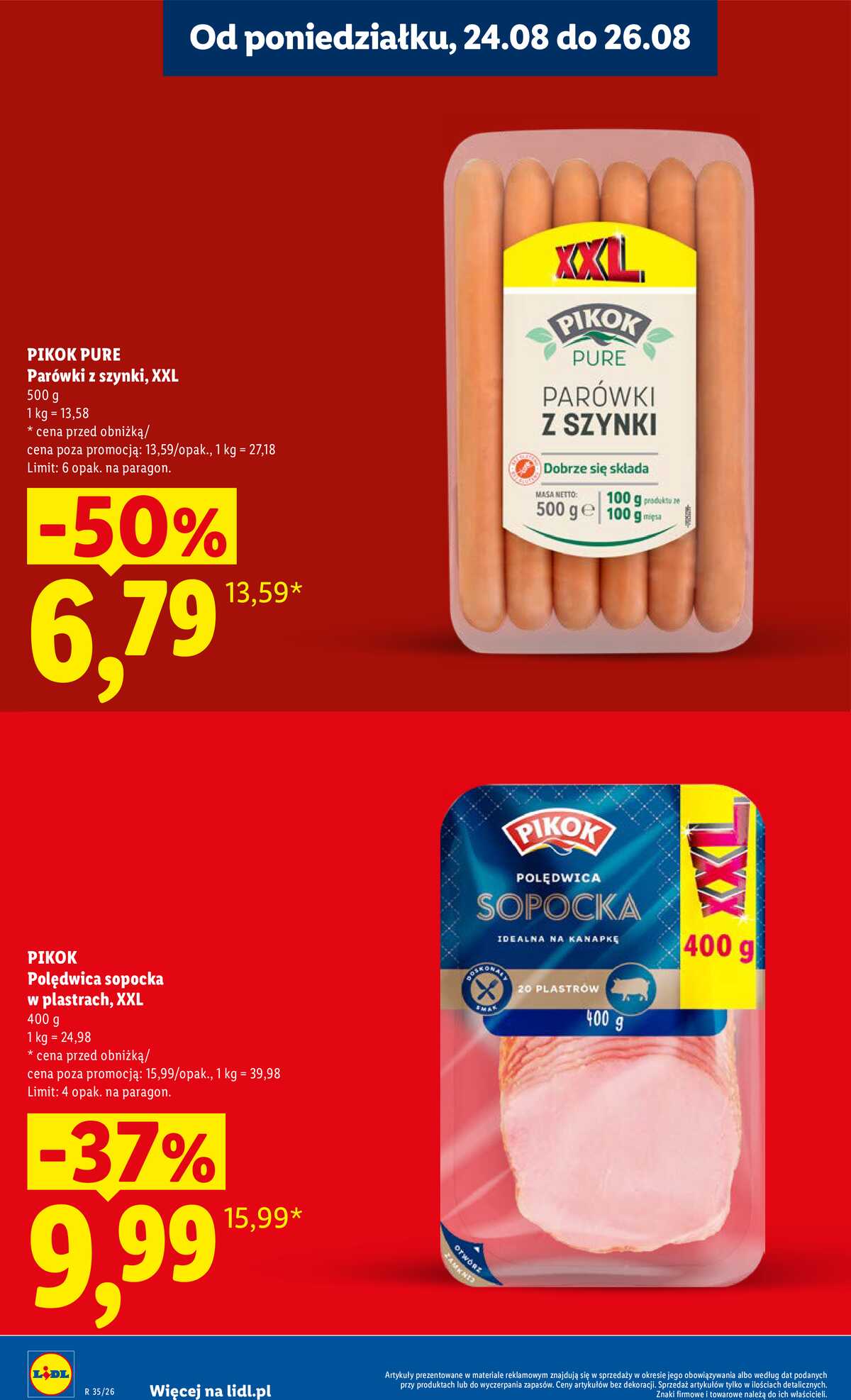 Leták Lidl Polsko 24.8.-26.8.2026 - Leták platný od 24. 8. do 26. 8. strana 12