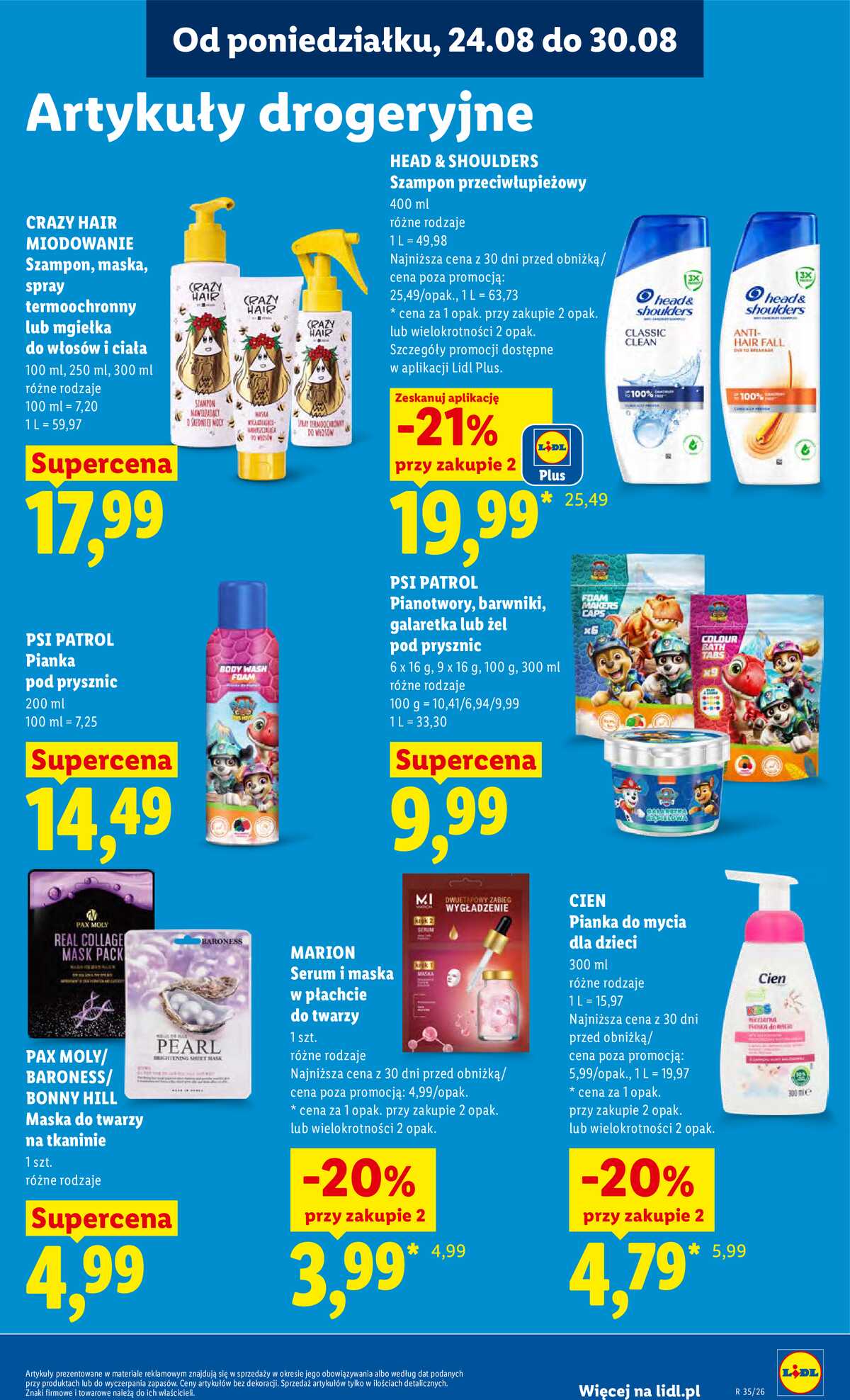 Leták Lidl Polsko 24.8.-26.8.2026 - Leták platný od 24. 8. do 26. 8. strana 89