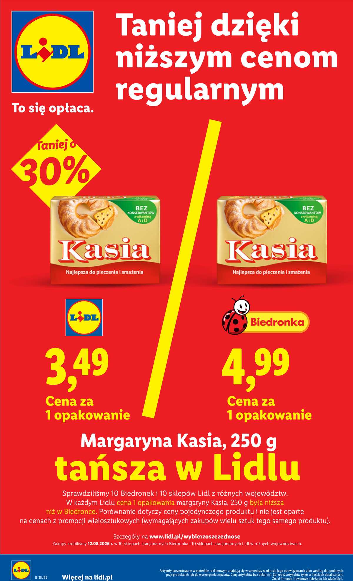 Leták Lidl Polsko 27.8.-30.8.2026 - Leták platí od 27. 8. do 30. 8. strana 4