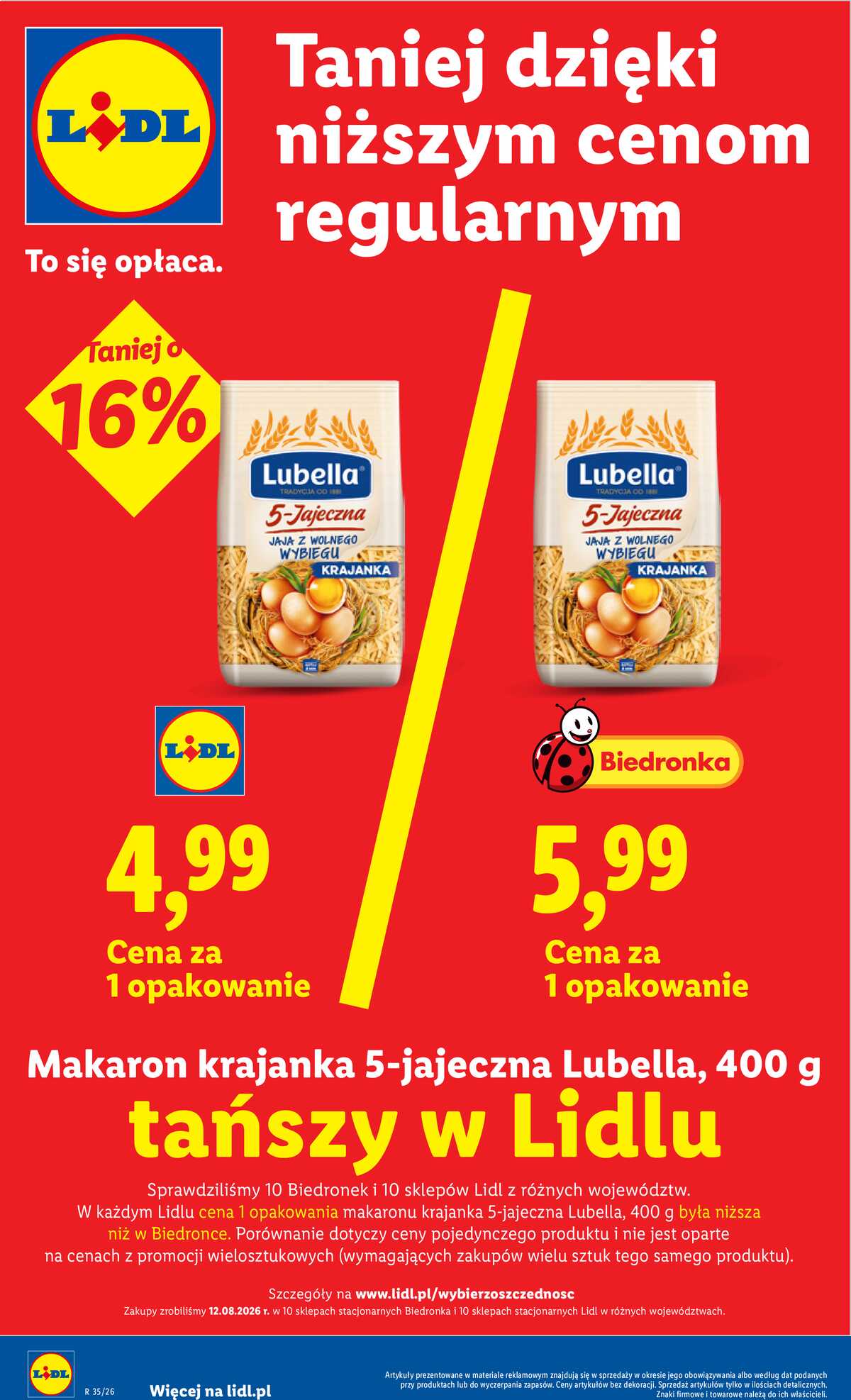 Leták Lidl Polsko 27.8.-30.8.2026 - Leták platí od 27. 8. do 30. 8. strana 6