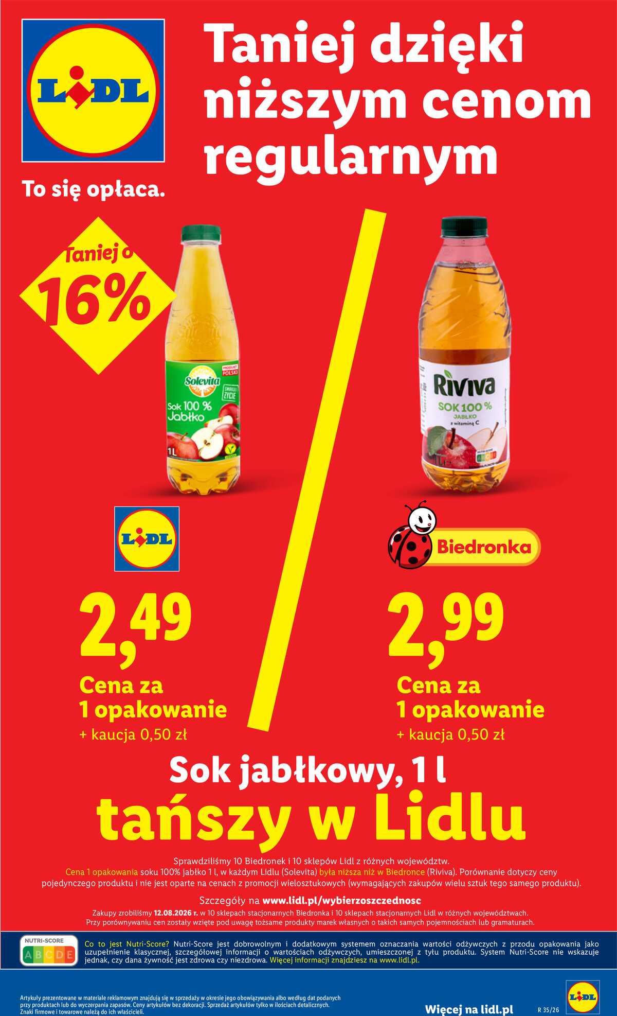 Leták Lidl Polsko 27.8.-30.8.2026 - Leták platí od 27. 8. do 30. 8. strana 7