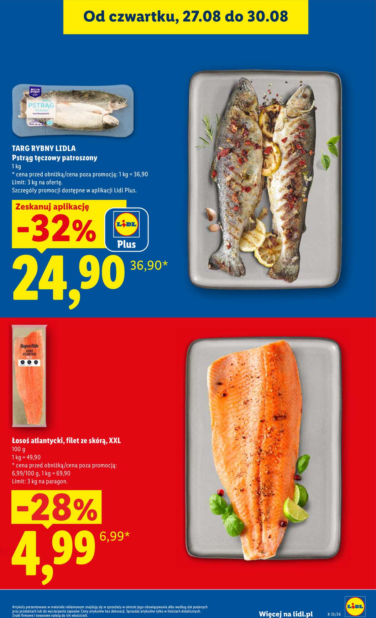 Leták Lidl Polsko 27.8.-30.8.2026 - Leták platí od 27. 8. do 30. 8. strana 13