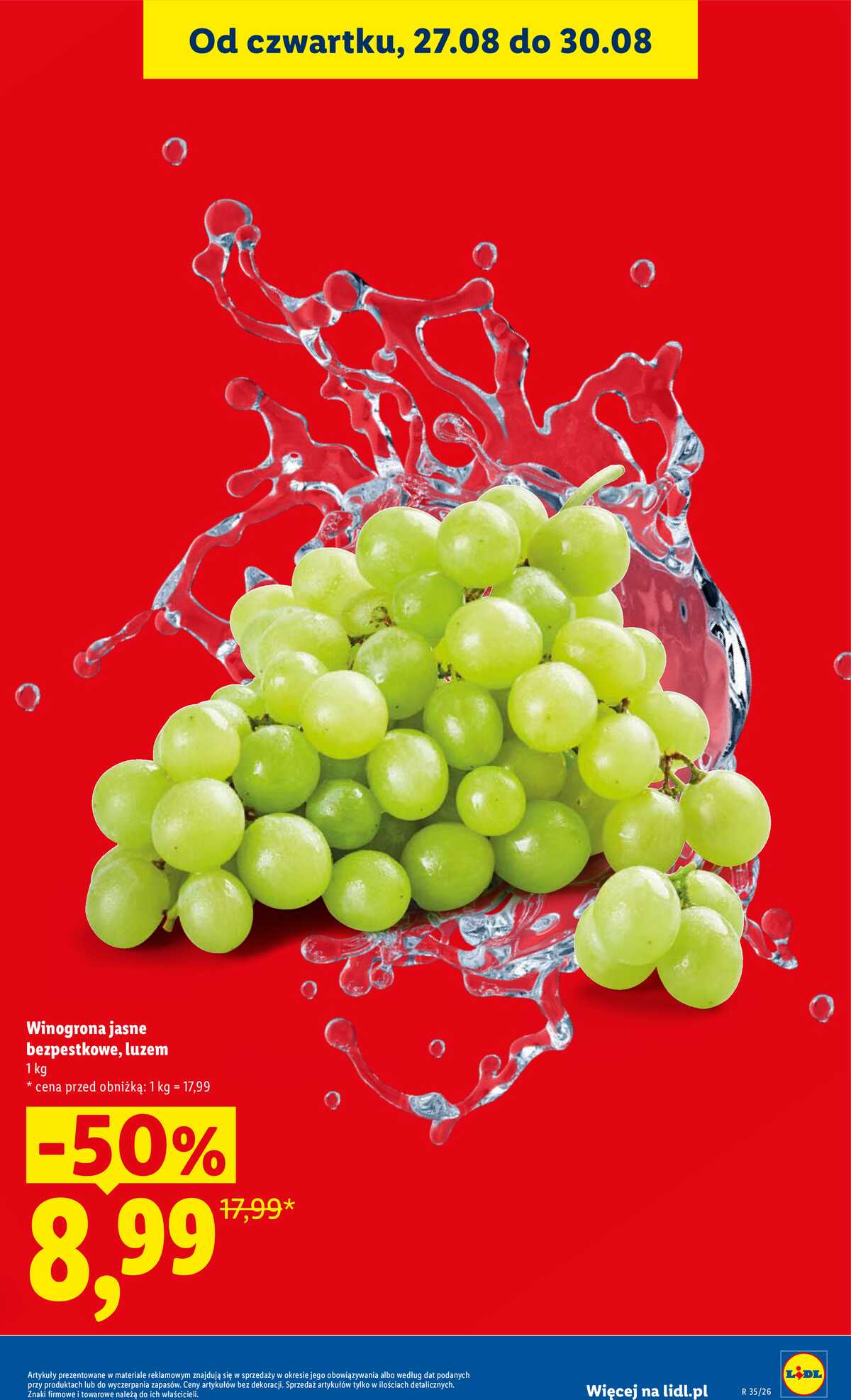 Leták Lidl Polsko 27.8.-30.8.2026 - Leták platí od 27. 8. do 30. 8. strana 17