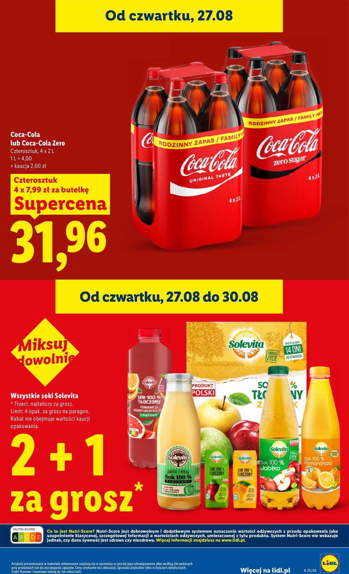Leták Lidl Polsko 27.8.-30.8.2026 - Leták platí od 27. 8. do 30. 8. strana 23