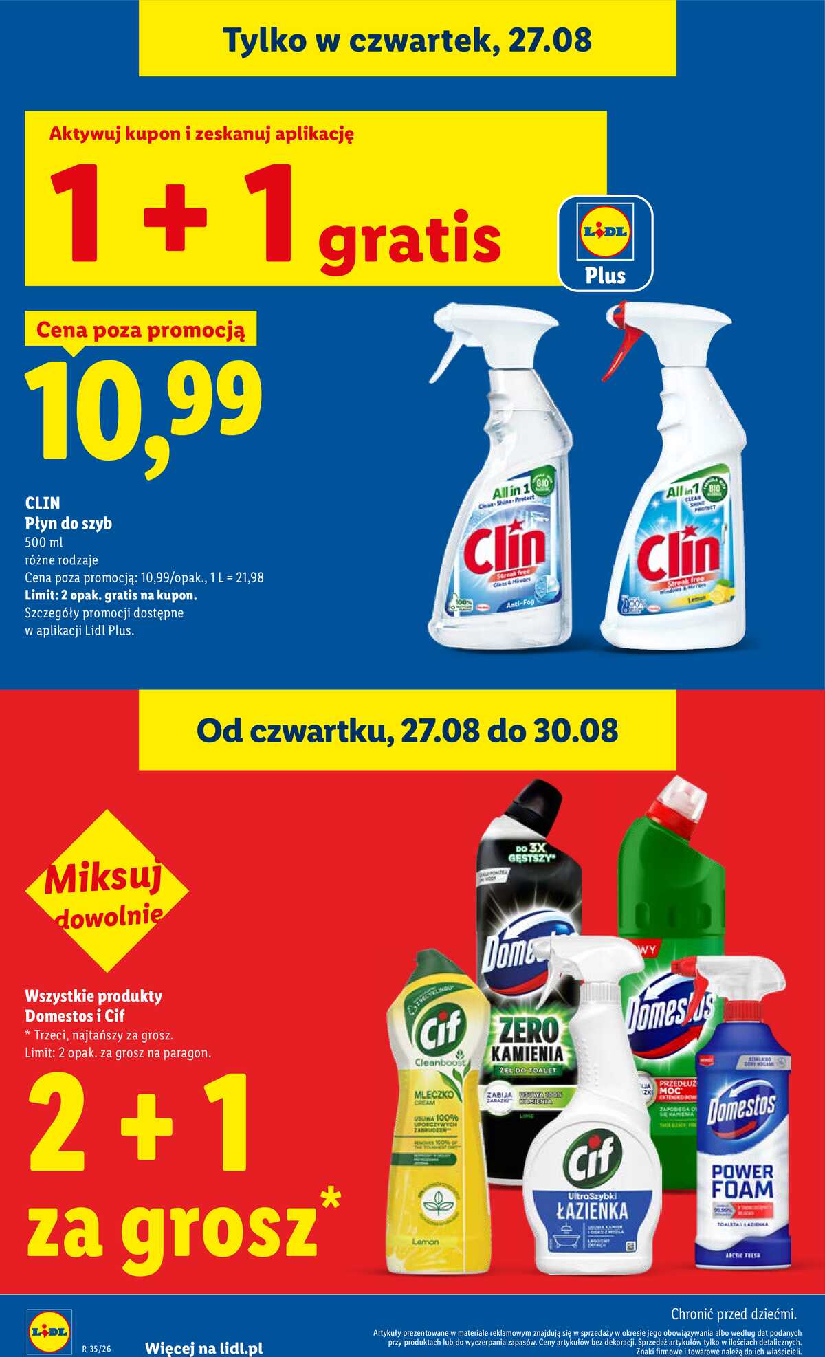 Leták Lidl Polsko 27.8.-30.8.2026 - Leták platí od 27. 8. do 30. 8. strana 26