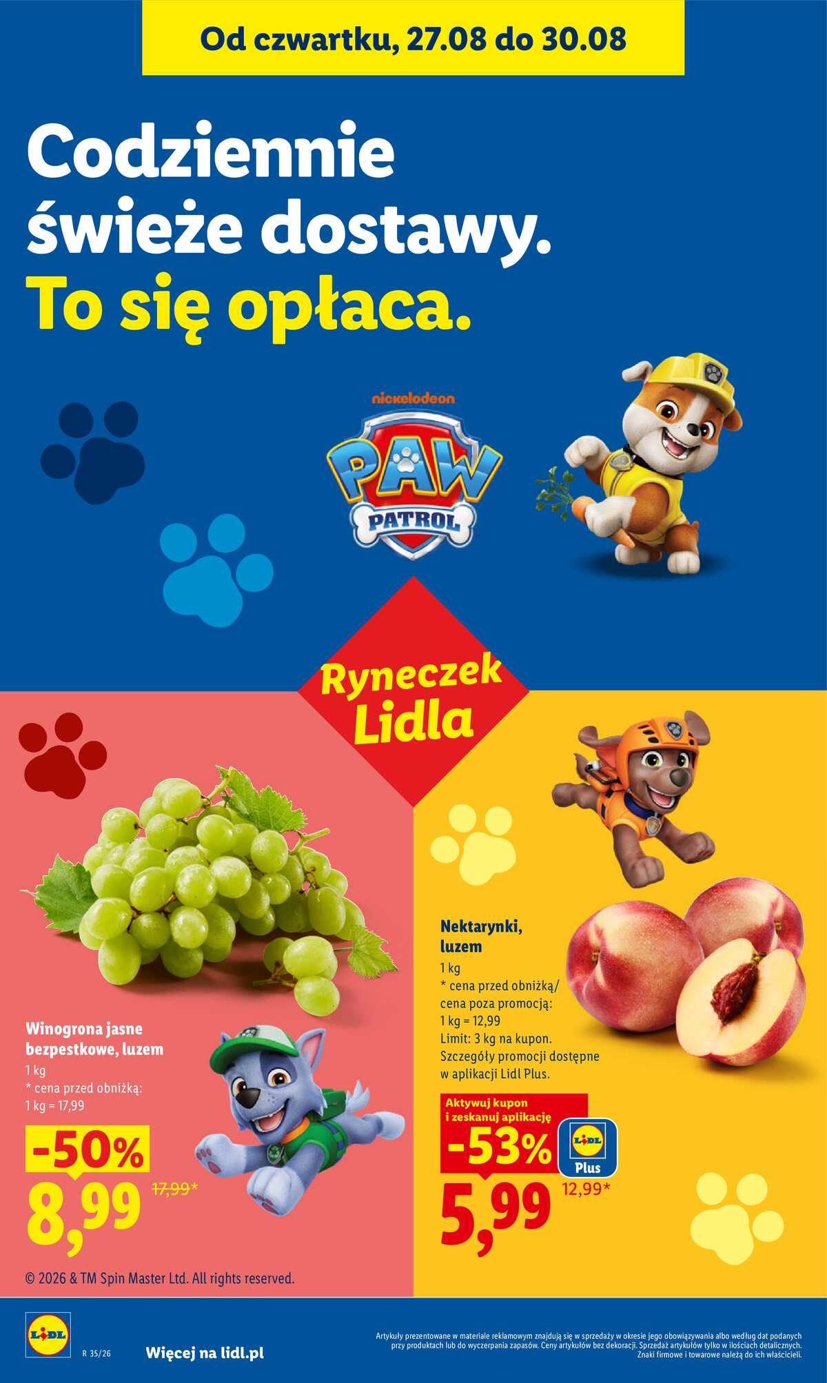 Leták Lidl Polsko 27.8.-30.8.2026 - Leták platí od 27. 8. do 30. 8. strana 40