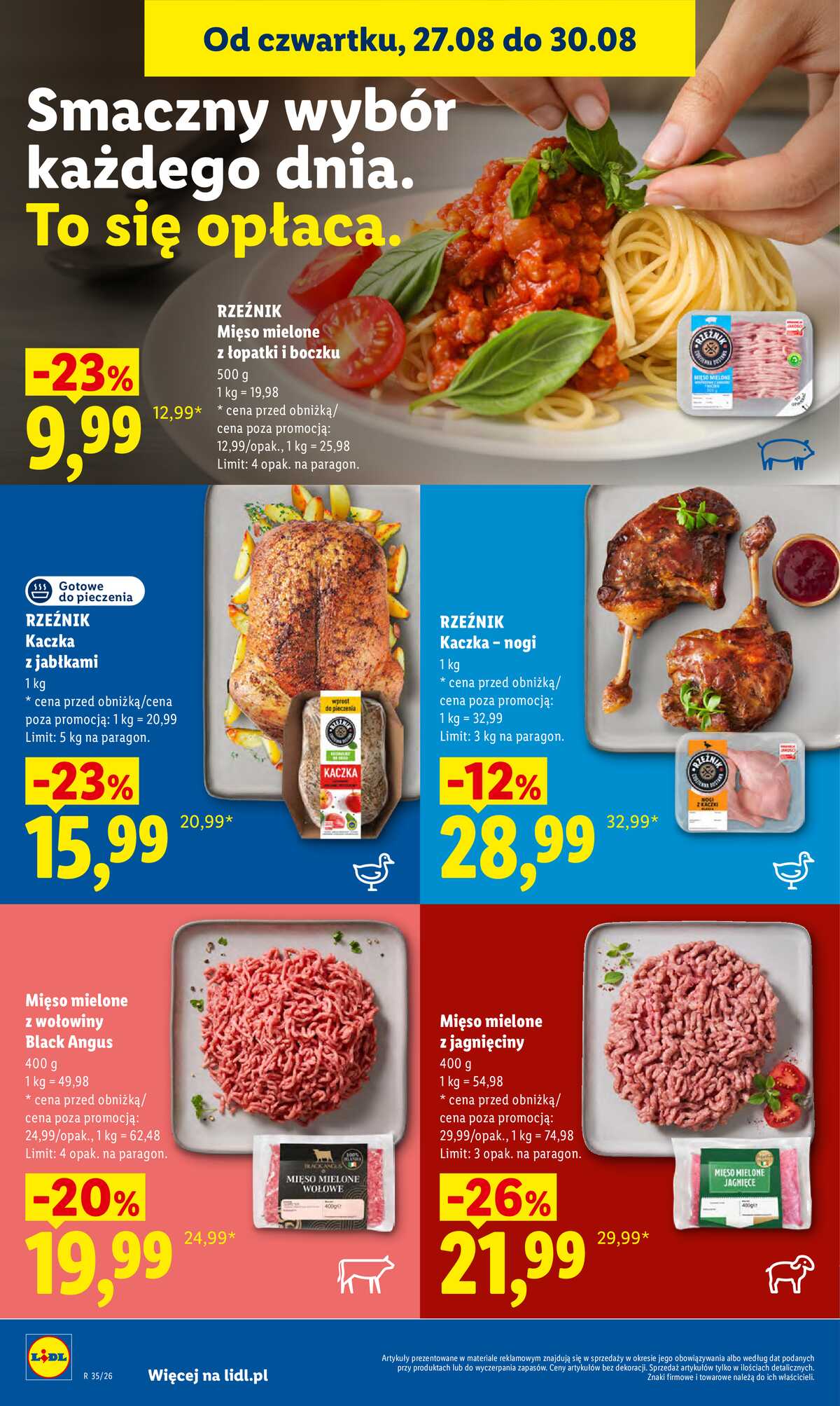 Leták Lidl Polsko 27.8.-30.8.2026 - Leták platí od 27. 8. do 30. 8. strana 48
