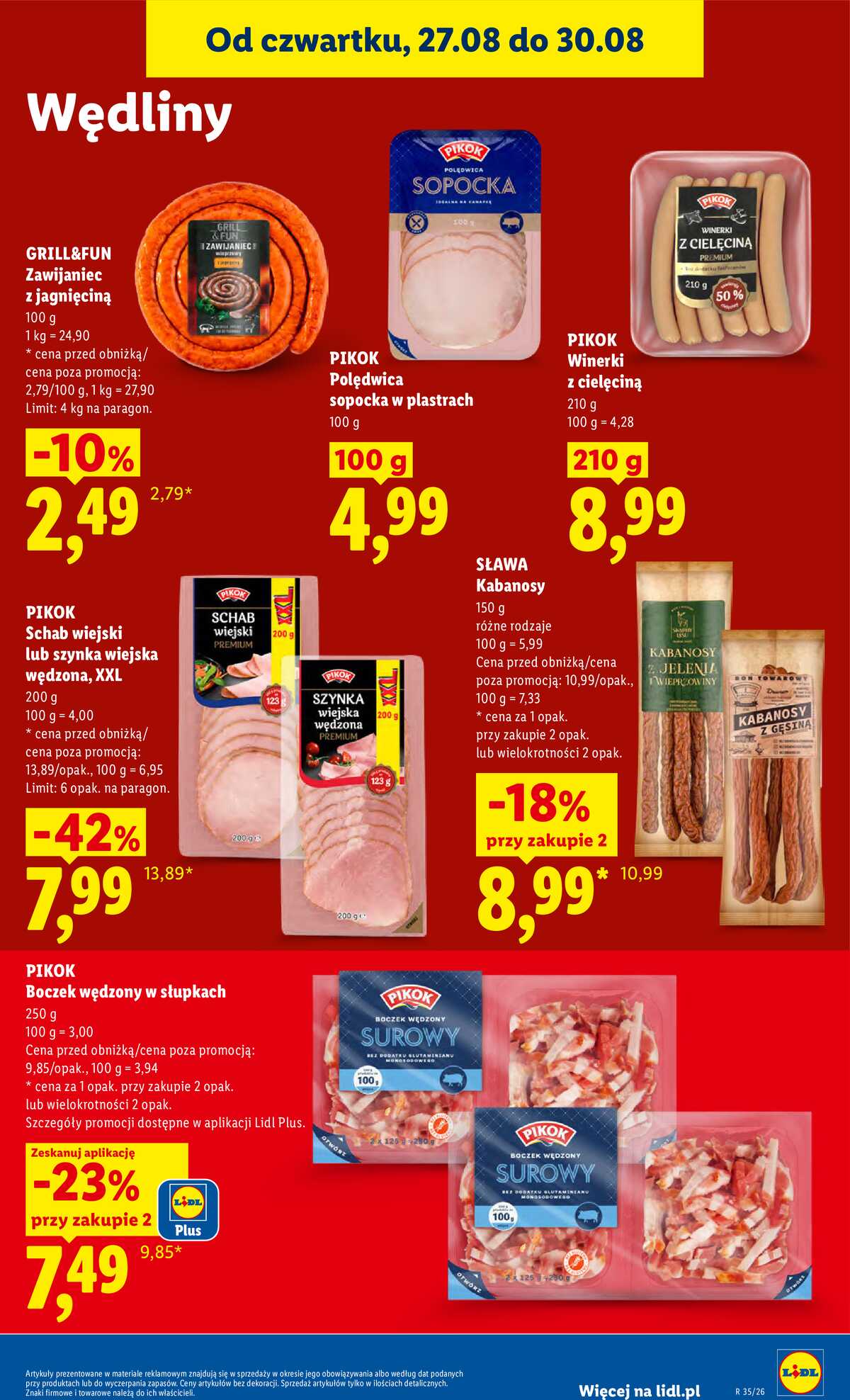 Leták Lidl Polsko 27.8.-30.8.2026 - Leták platí od 27. 8. do 30. 8. strana 51