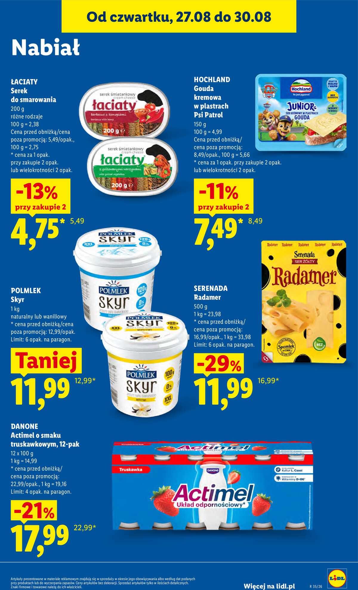 Leták Lidl Polsko 27.8.-30.8.2026 - Leták platí od 27. 8. do 30. 8. strana 53