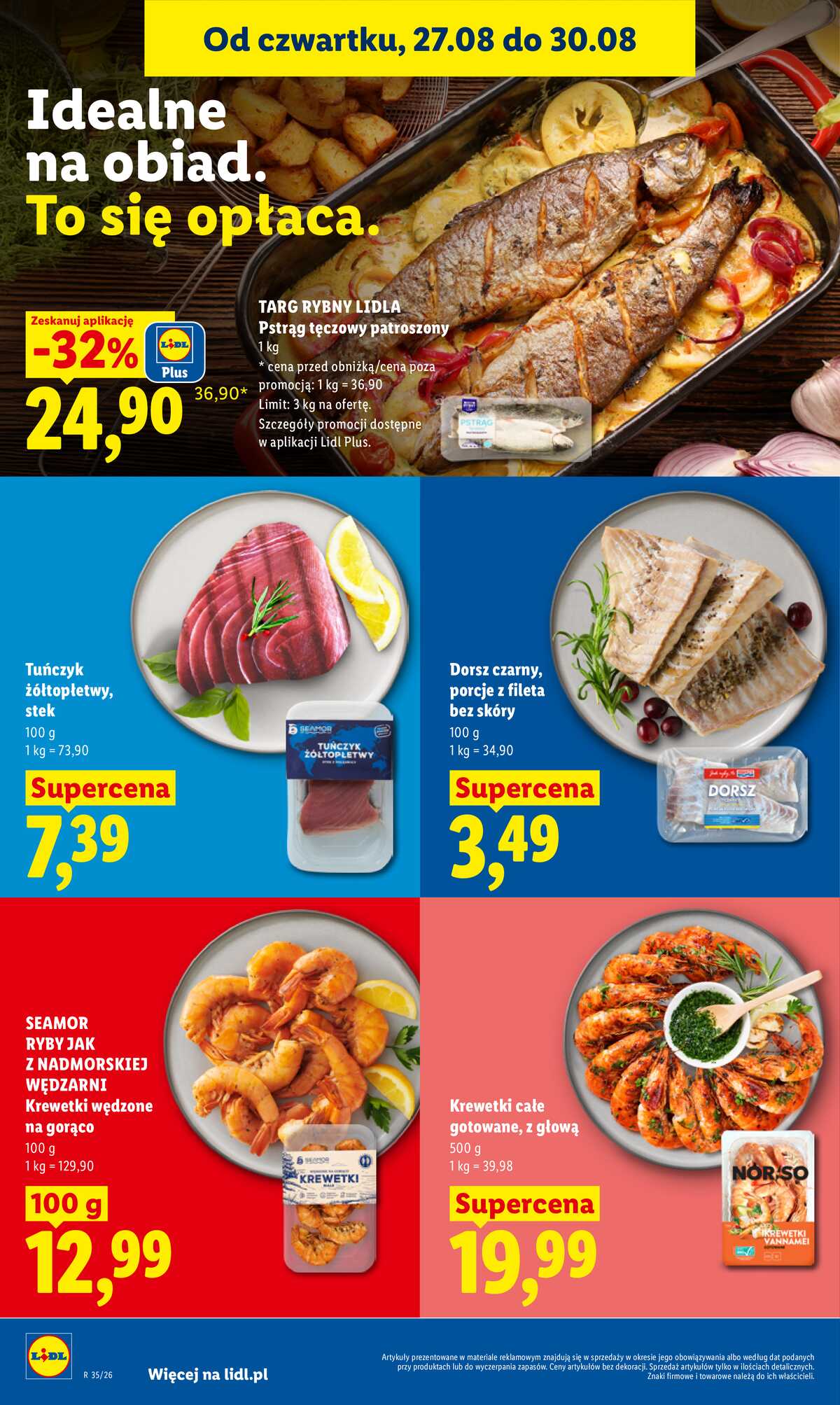 Leták Lidl Polsko 27.8.-30.8.2026 - Leták platí od 27. 8. do 30. 8. strana 54