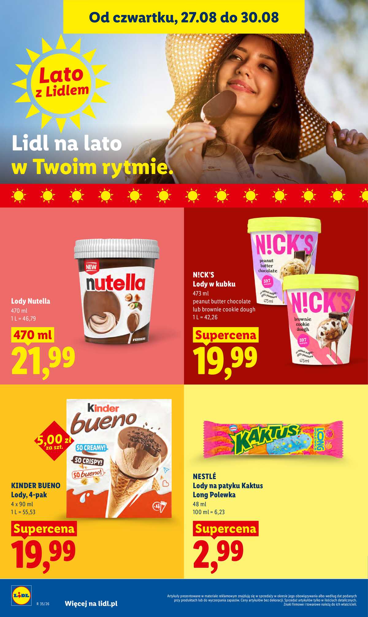 Leták Lidl Polsko 27.8.-30.8.2026 - Leták platí od 27. 8. do 30. 8. strana 56