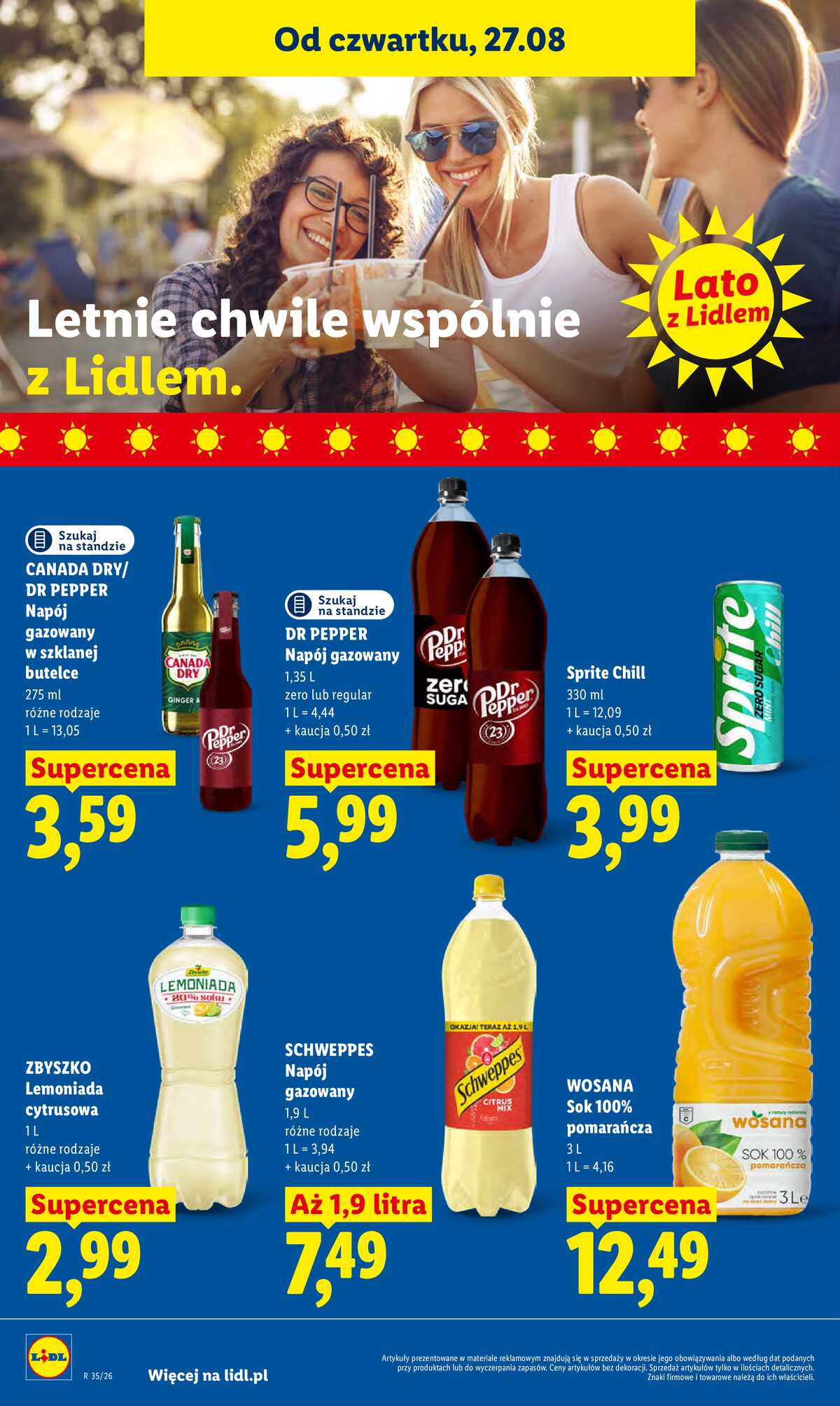 Leták Lidl Polsko 27.8.-30.8.2026 - Leták platí od 27. 8. do 30. 8. strana 64