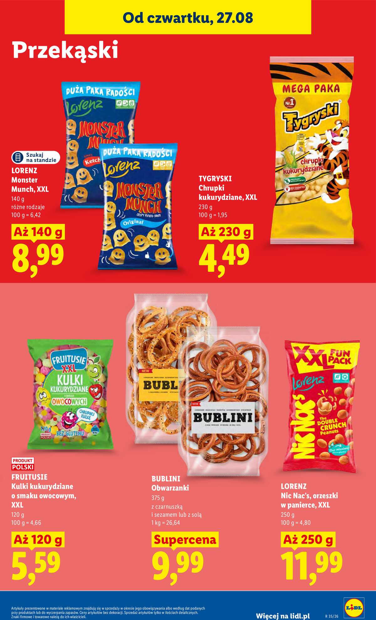 Leták Lidl Polsko 27.8.-30.8.2026 - Leták platí od 27. 8. do 30. 8. strana 71