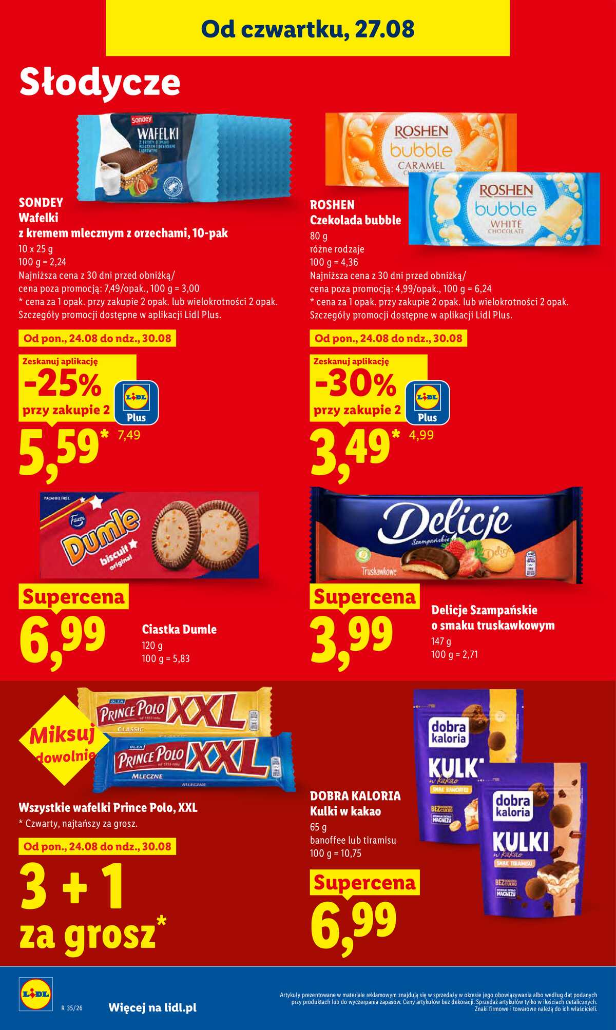 Leták Lidl Polsko 27.8.-30.8.2026 - Leták platí od 27. 8. do 30. 8. strana 72