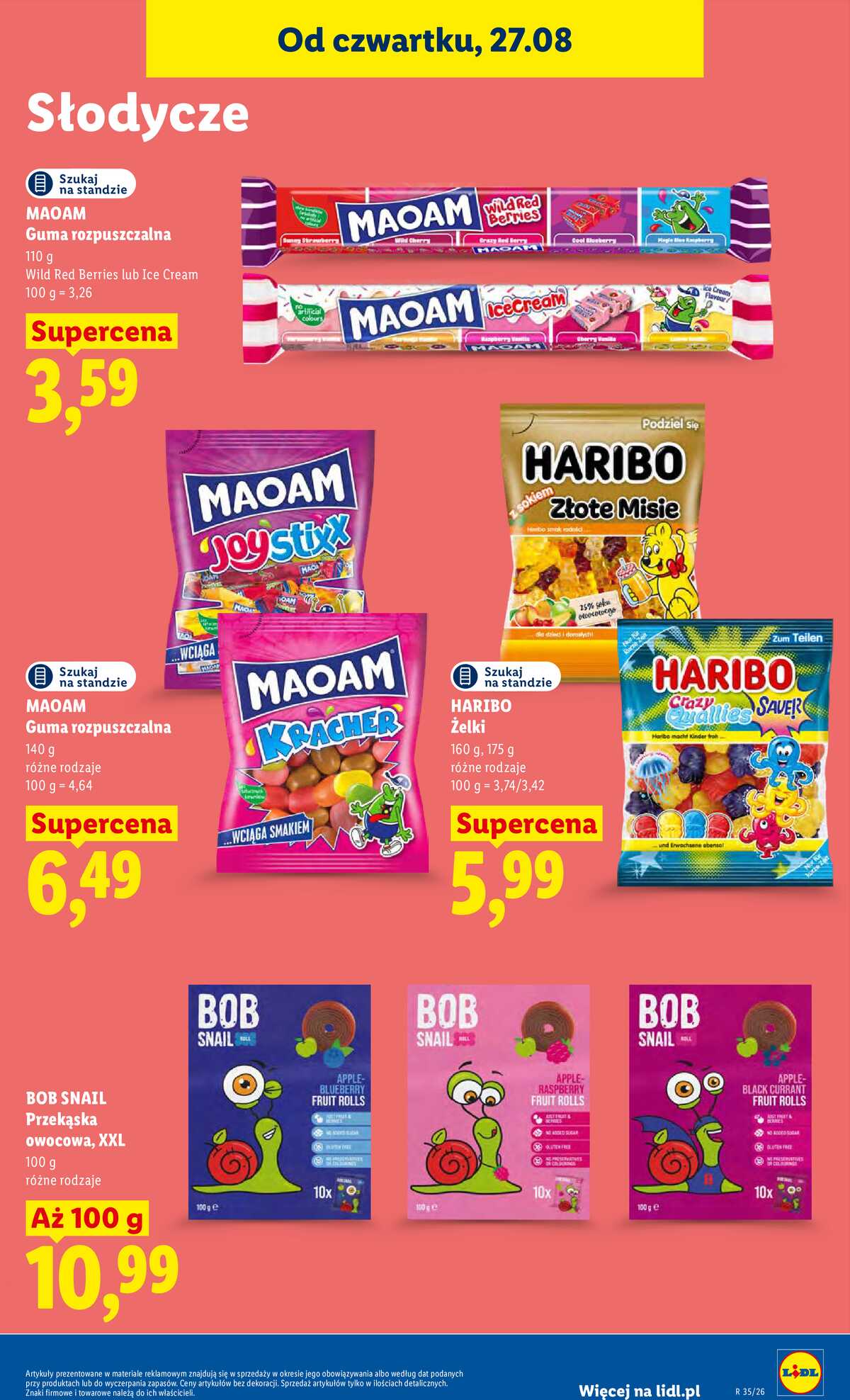 Leták Lidl Polsko 27.8.-30.8.2026 - Leták platí od 27. 8. do 30. 8. strana 73