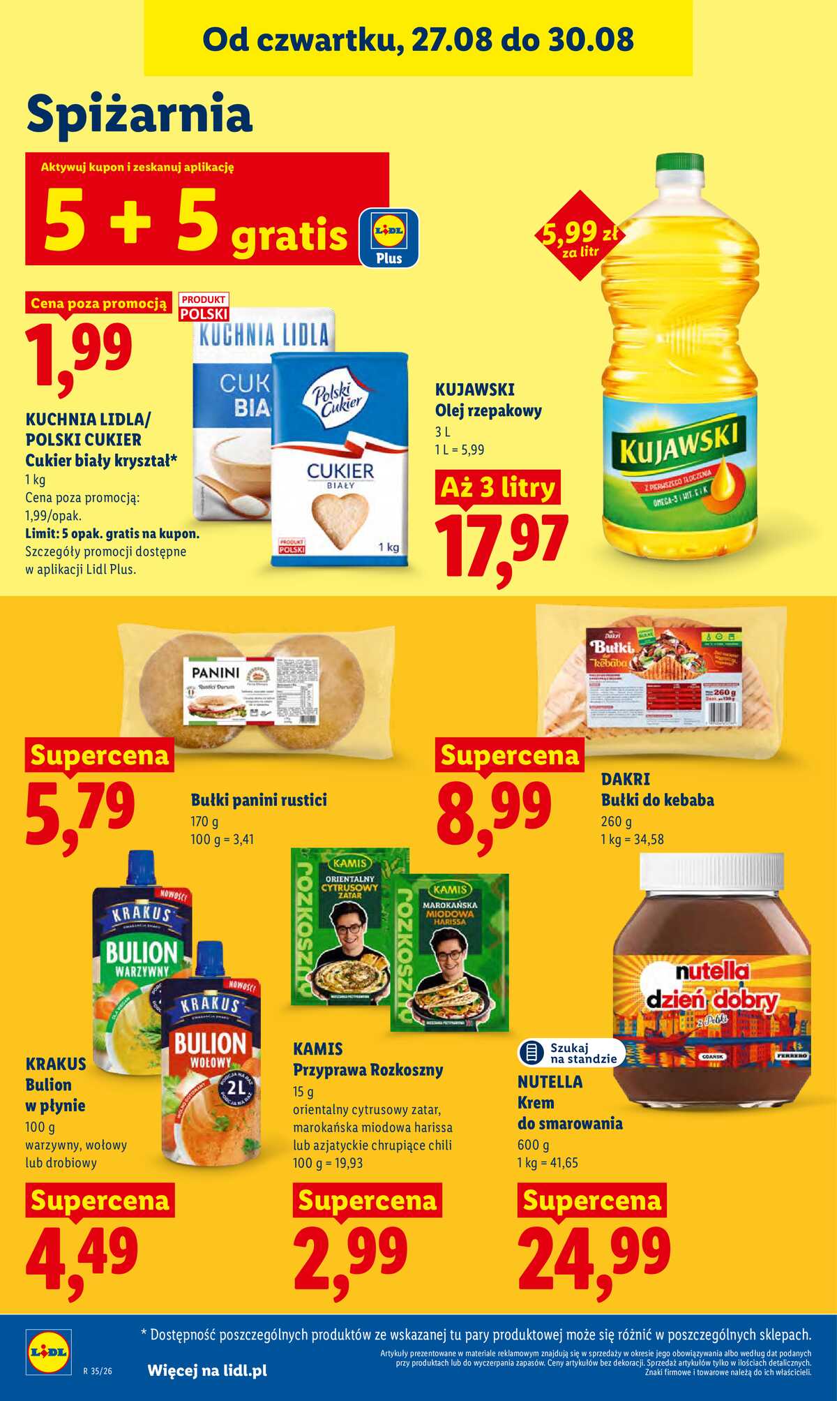 Leták Lidl Polsko 27.8.-30.8.2026 - Leták platí od 27. 8. do 30. 8. strana 76