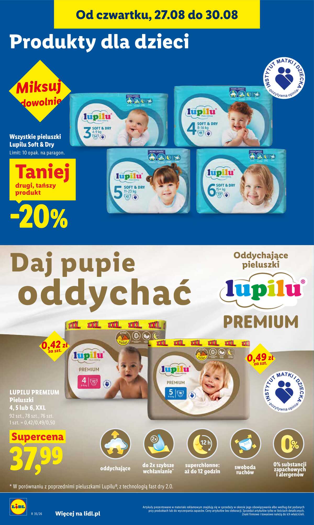 Leták Lidl Polsko 27.8.-30.8.2026 - Leták platí od 27. 8. do 30. 8. strana 80