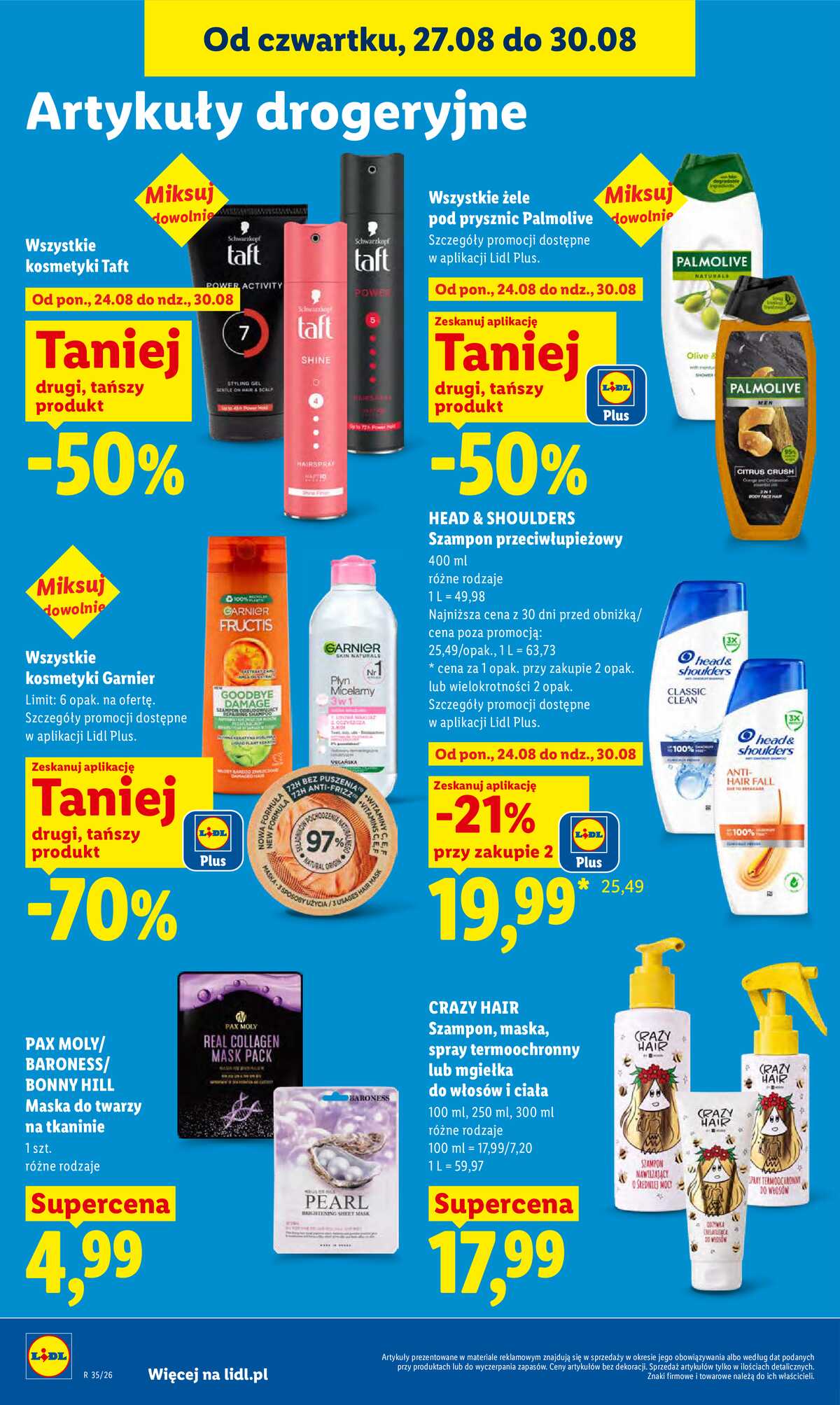 Leták Lidl Polsko 27.8.-30.8.2026 - Leták platí od 27. 8. do 30. 8. strana 82