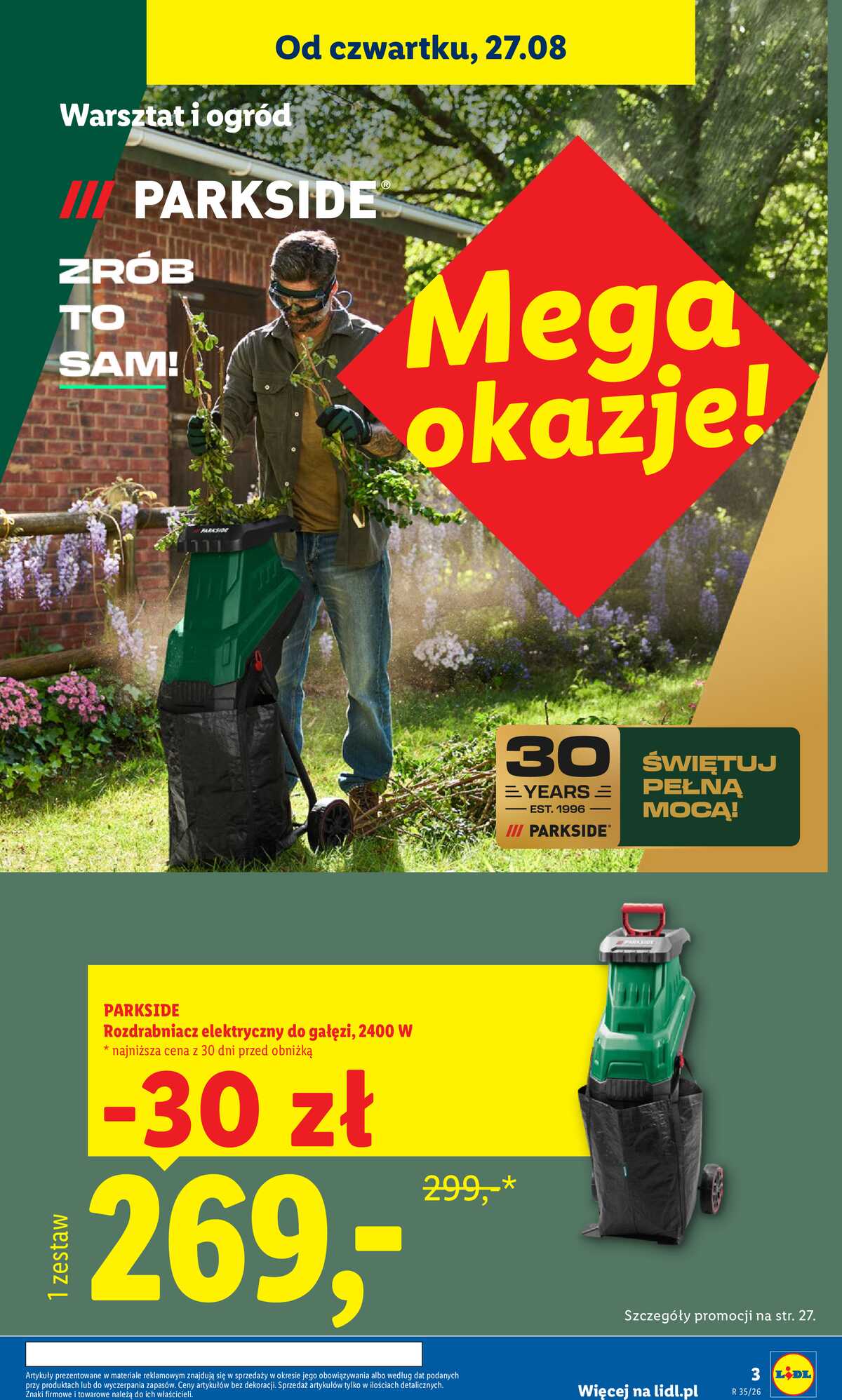 Leták Lidl Polsko 24.8.-30.8.2026 - Leták platí od 24. 8. do 30. 8. strana 3