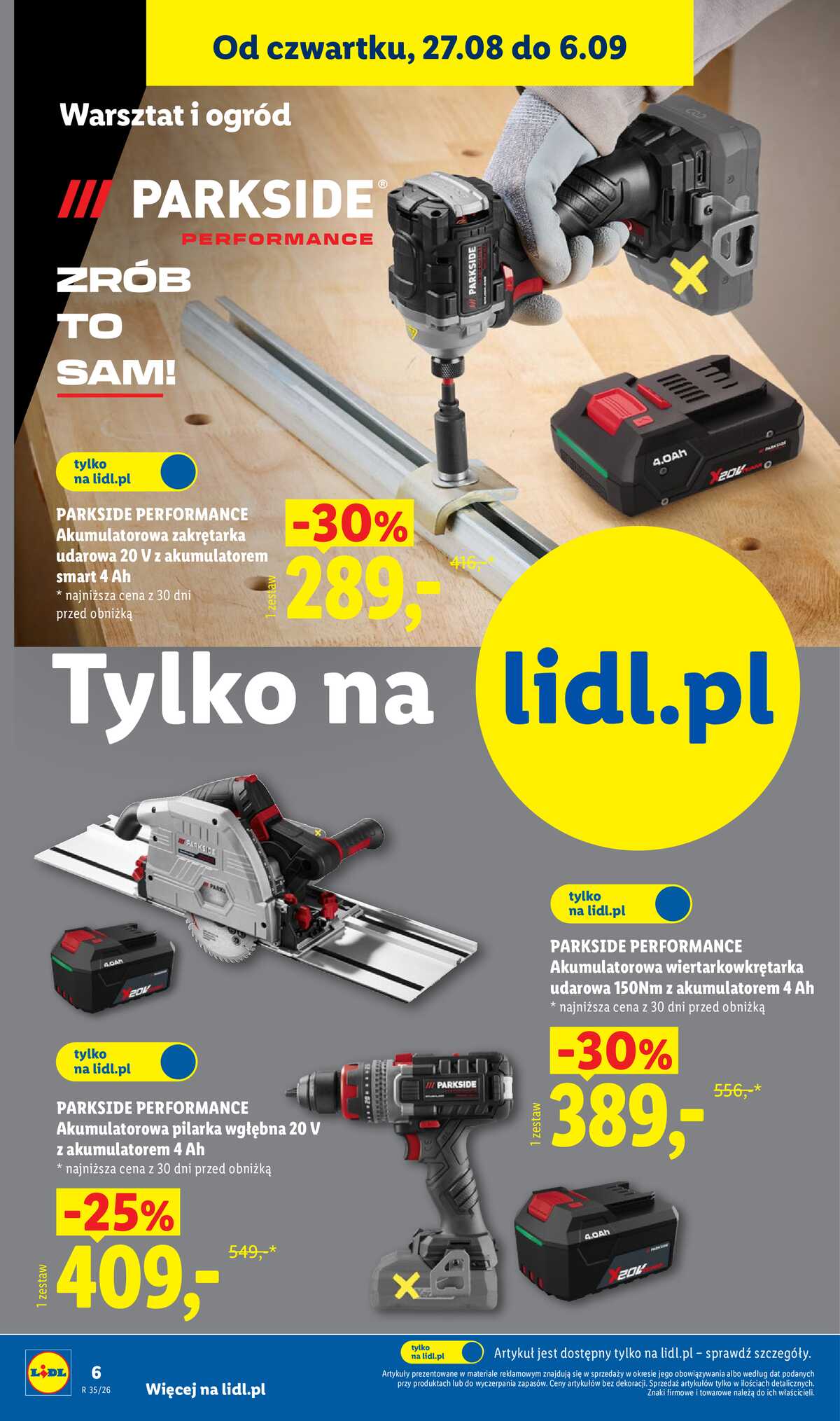 Leták Lidl Polsko 24.8.-30.8.2026 - Leták platí od 24. 8. do 30. 8. strana 6