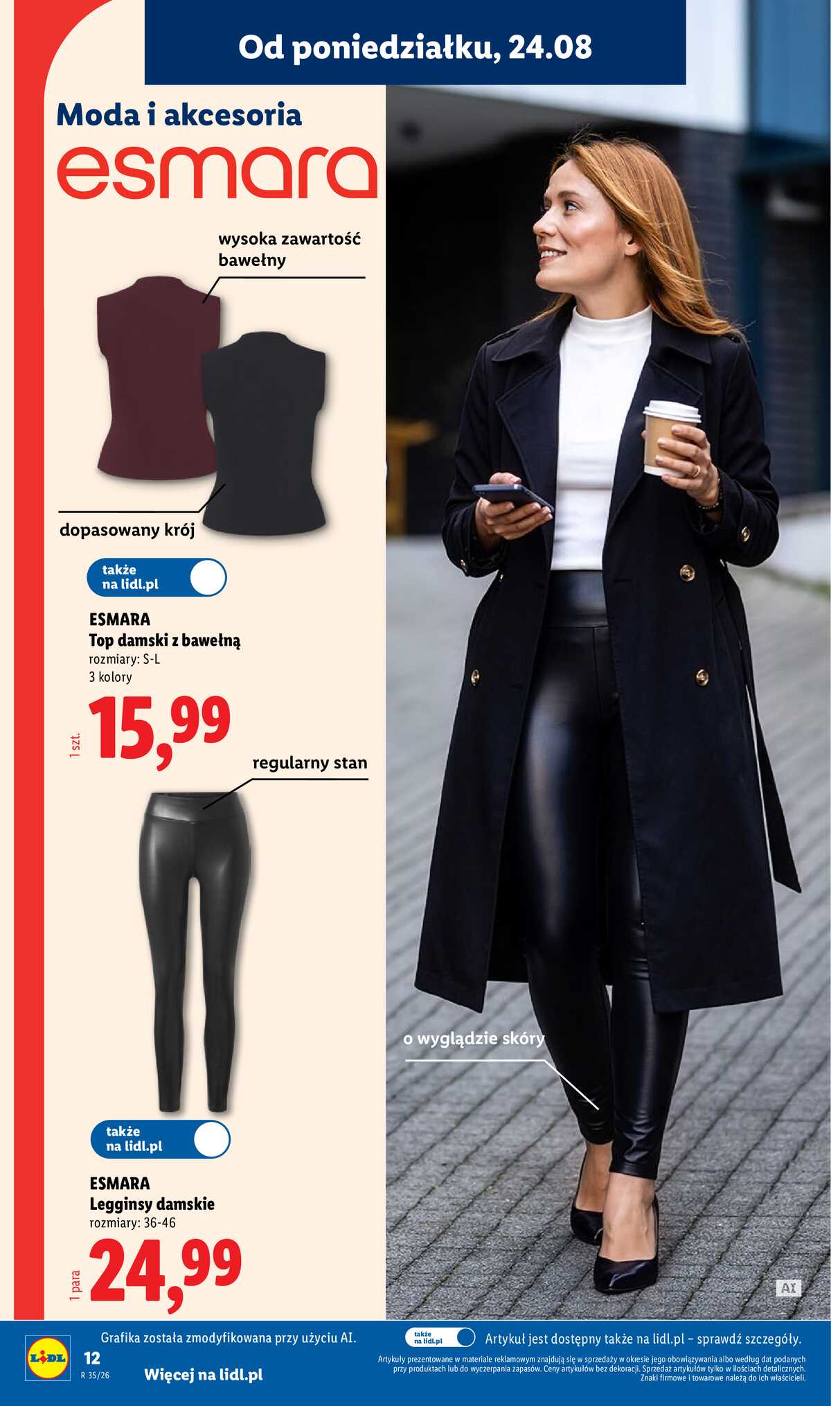 Leták Lidl Polsko 24.8.-30.8.2026 - Leták platí od 24. 8. do 30. 8. strana 14