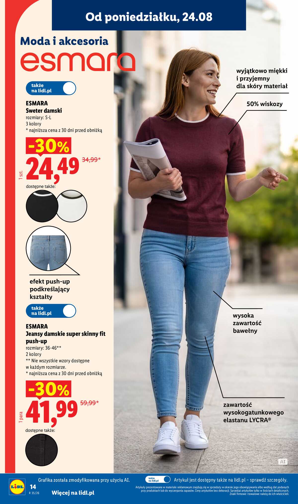 Leták Lidl Polsko 24.8.-30.8.2026 - Leták platí od 24. 8. do 30. 8. strana 16