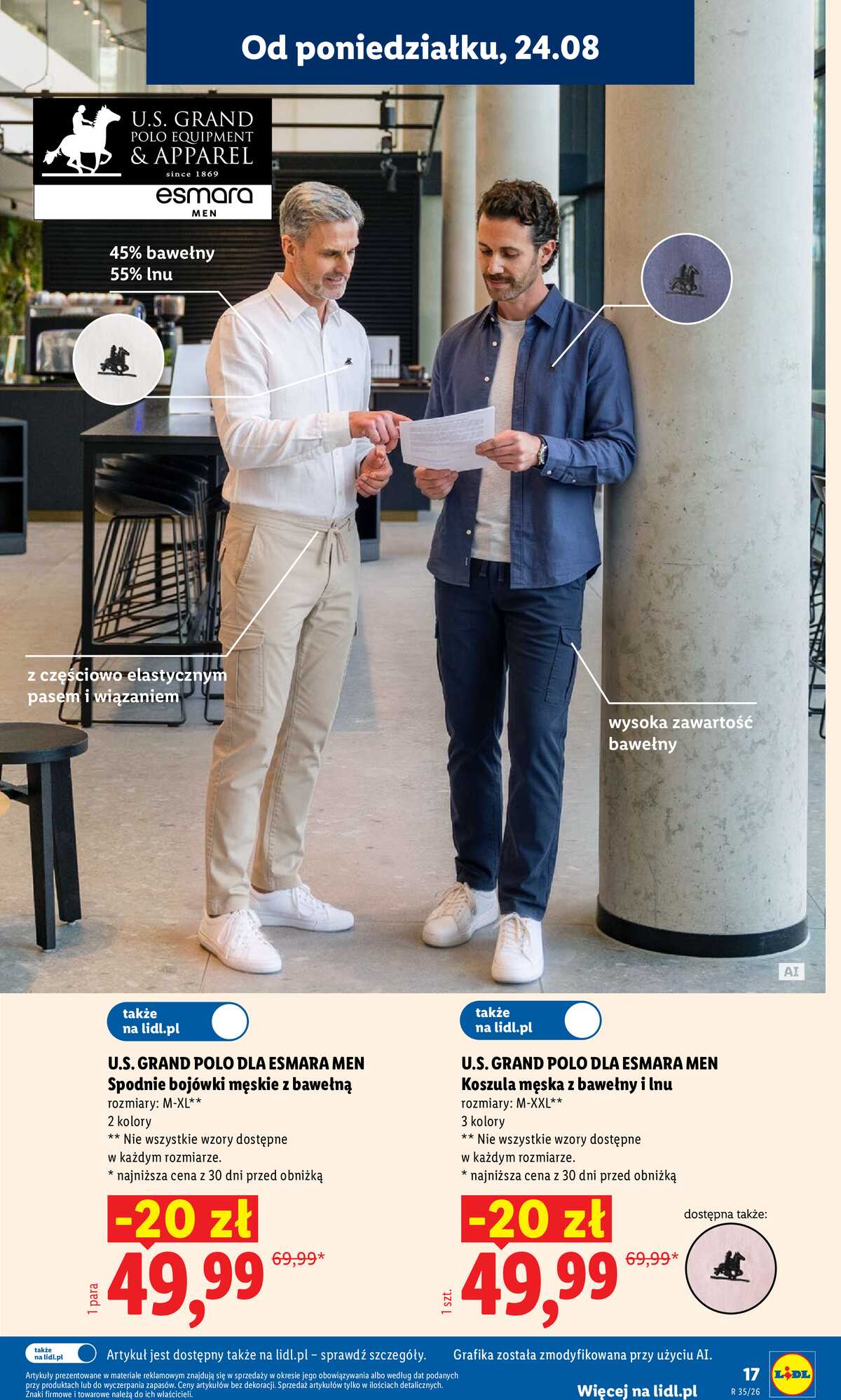 Leták Lidl Polsko 24.8.-30.8.2026 - Leták platí od 24. 8. do 30. 8. strana 19