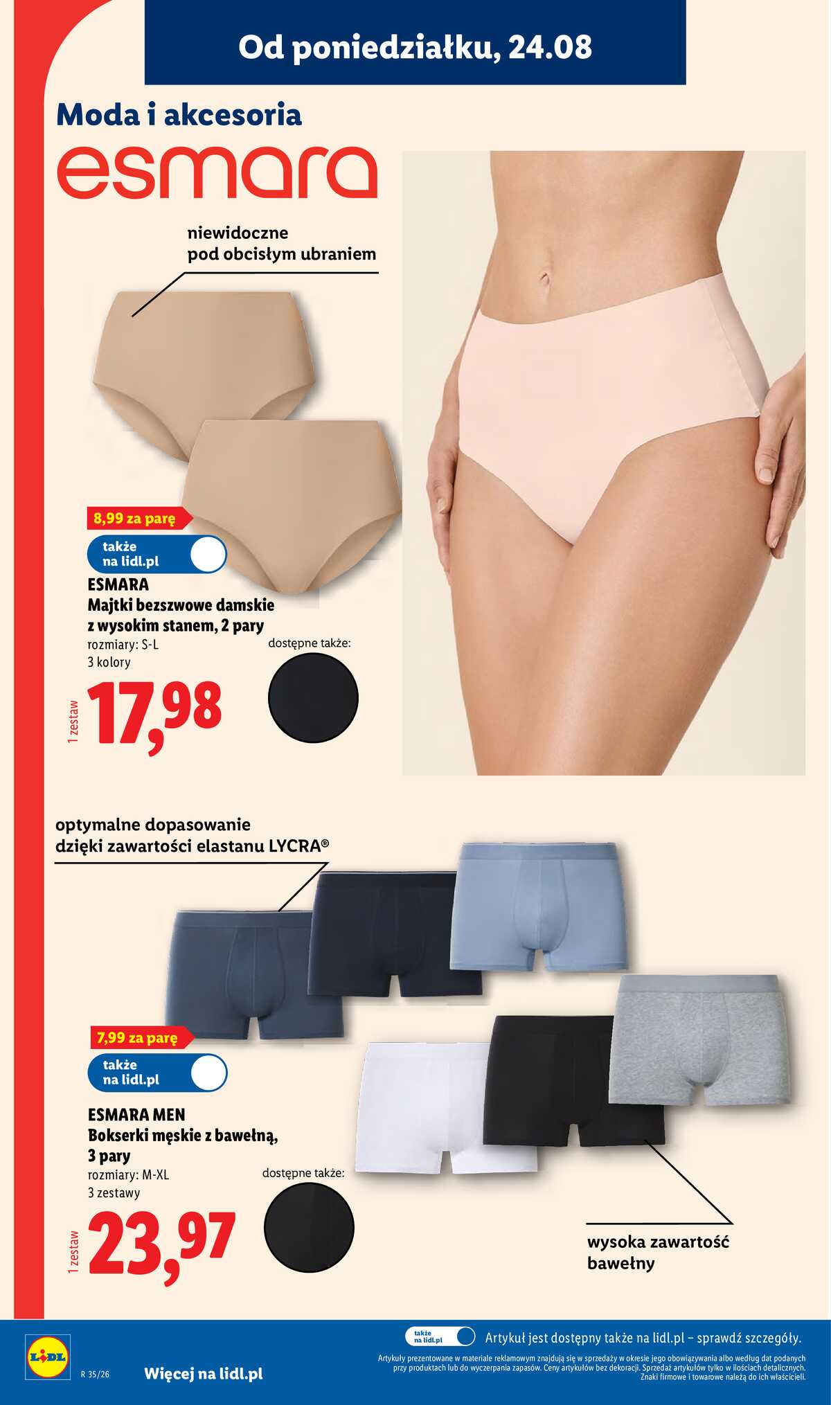 Leták Lidl Polsko 24.8.-30.8.2026 - Leták platí od 24. 8. do 30. 8. strana 20
