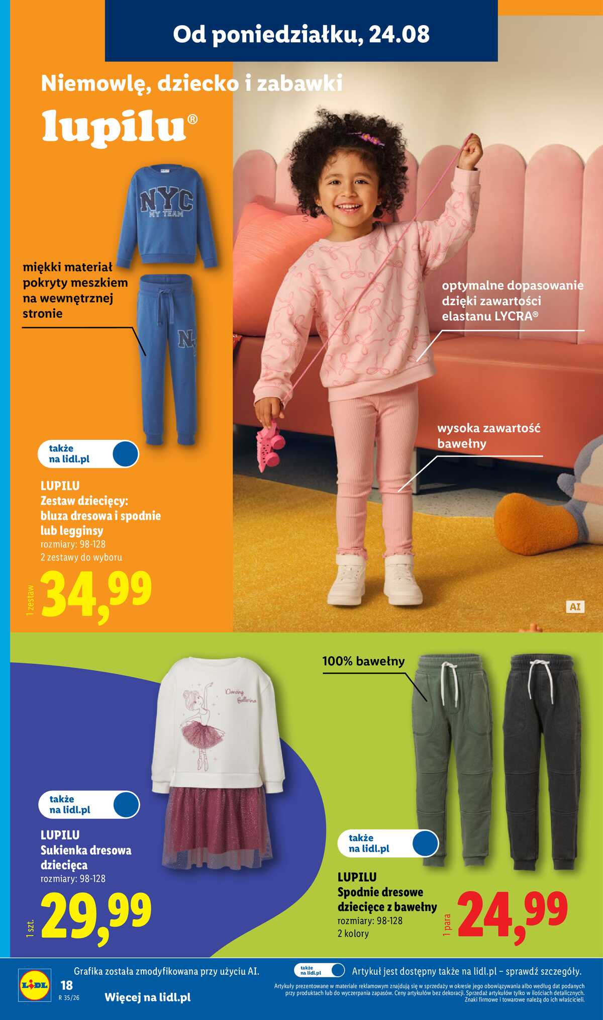 Leták Lidl Polsko 24.8.-30.8.2026 - Leták platí od 24. 8. do 30. 8. strana 22