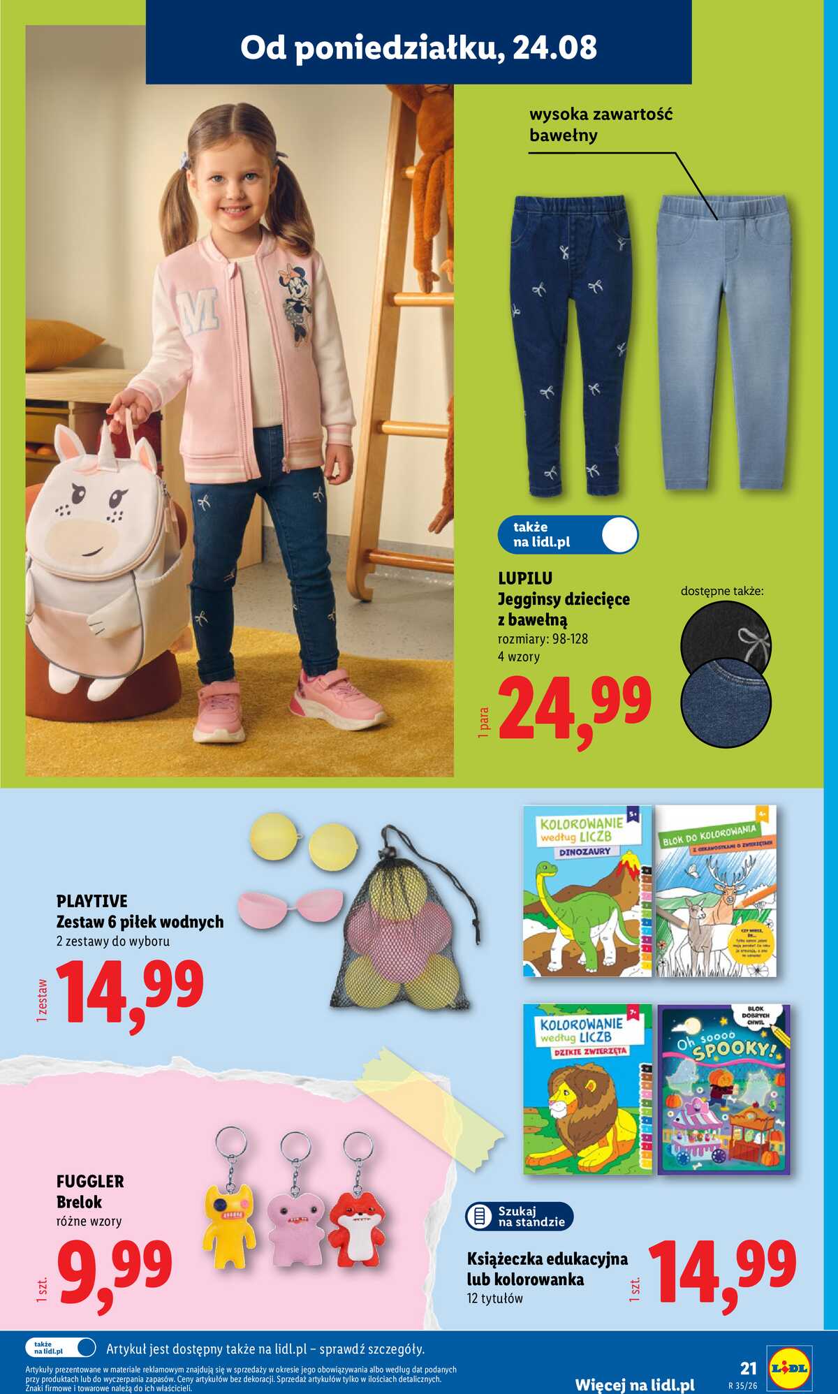 Leták Lidl Polsko 24.8.-30.8.2026 - Leták platí od 24. 8. do 30. 8. strana 25