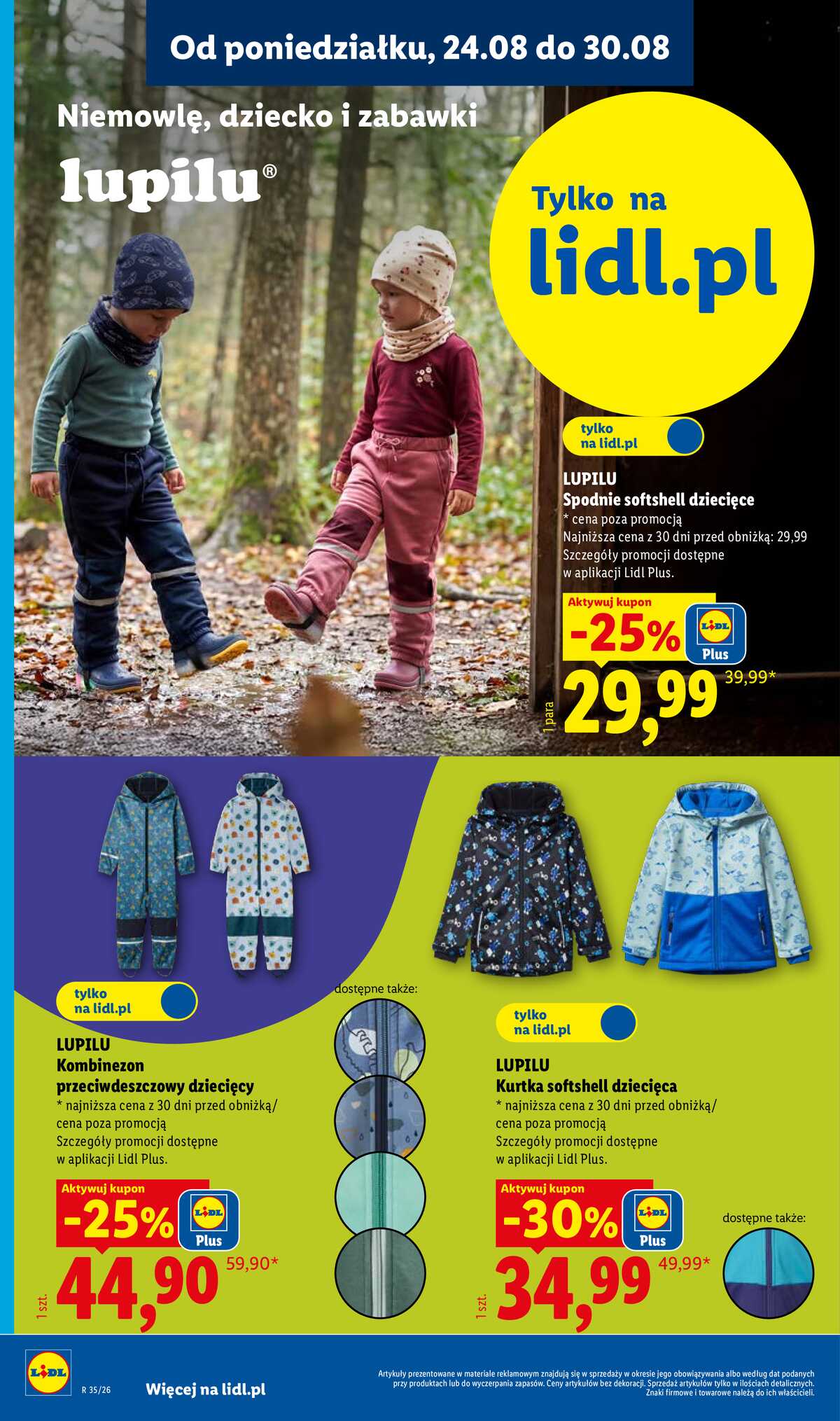 Leták Lidl Polsko 24.8.-30.8.2026 - Leták platí od 24. 8. do 30. 8. strana 26