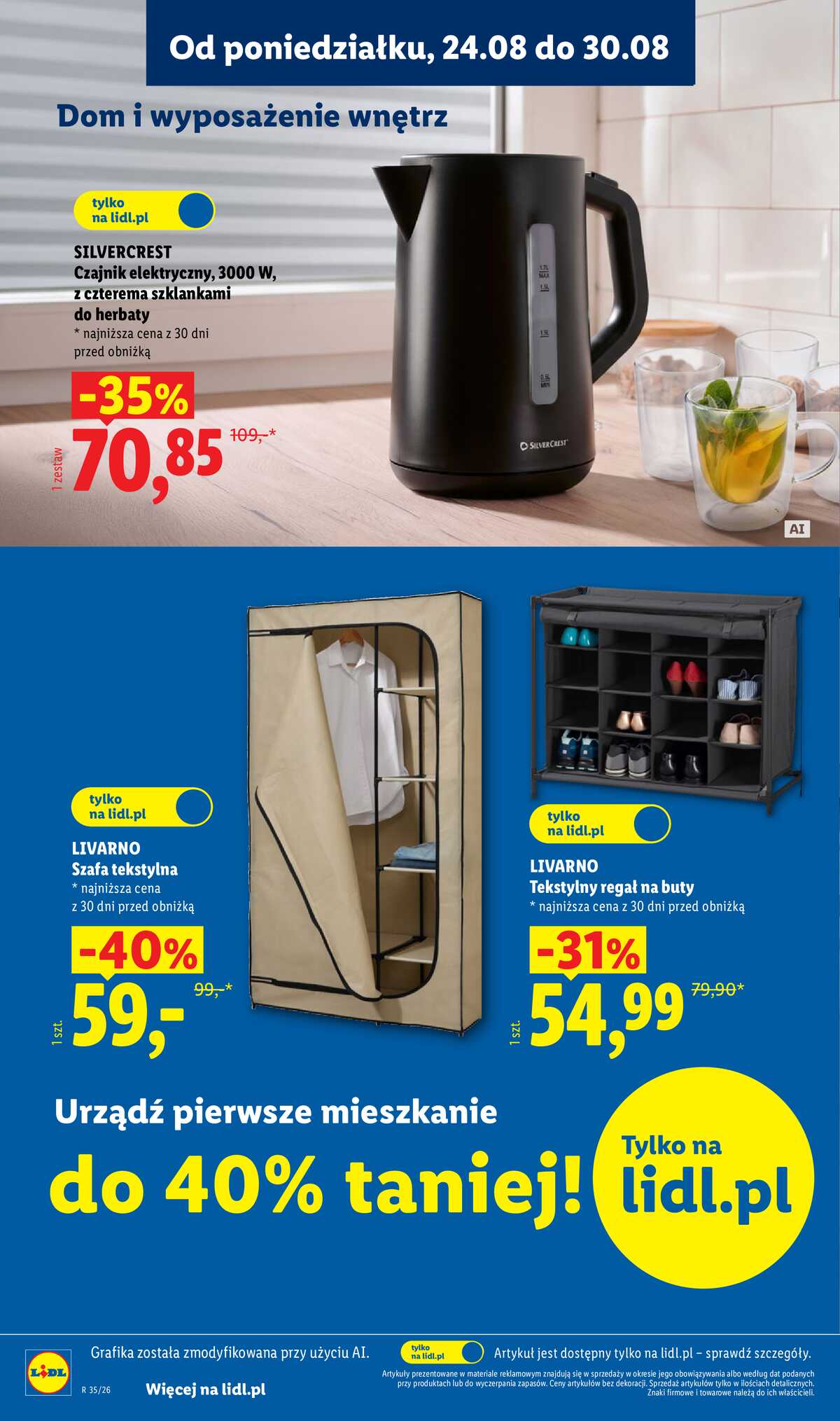 Leták Lidl Polsko 24.8.-30.8.2026 - Leták platí od 24. 8. do 30. 8. strana 28