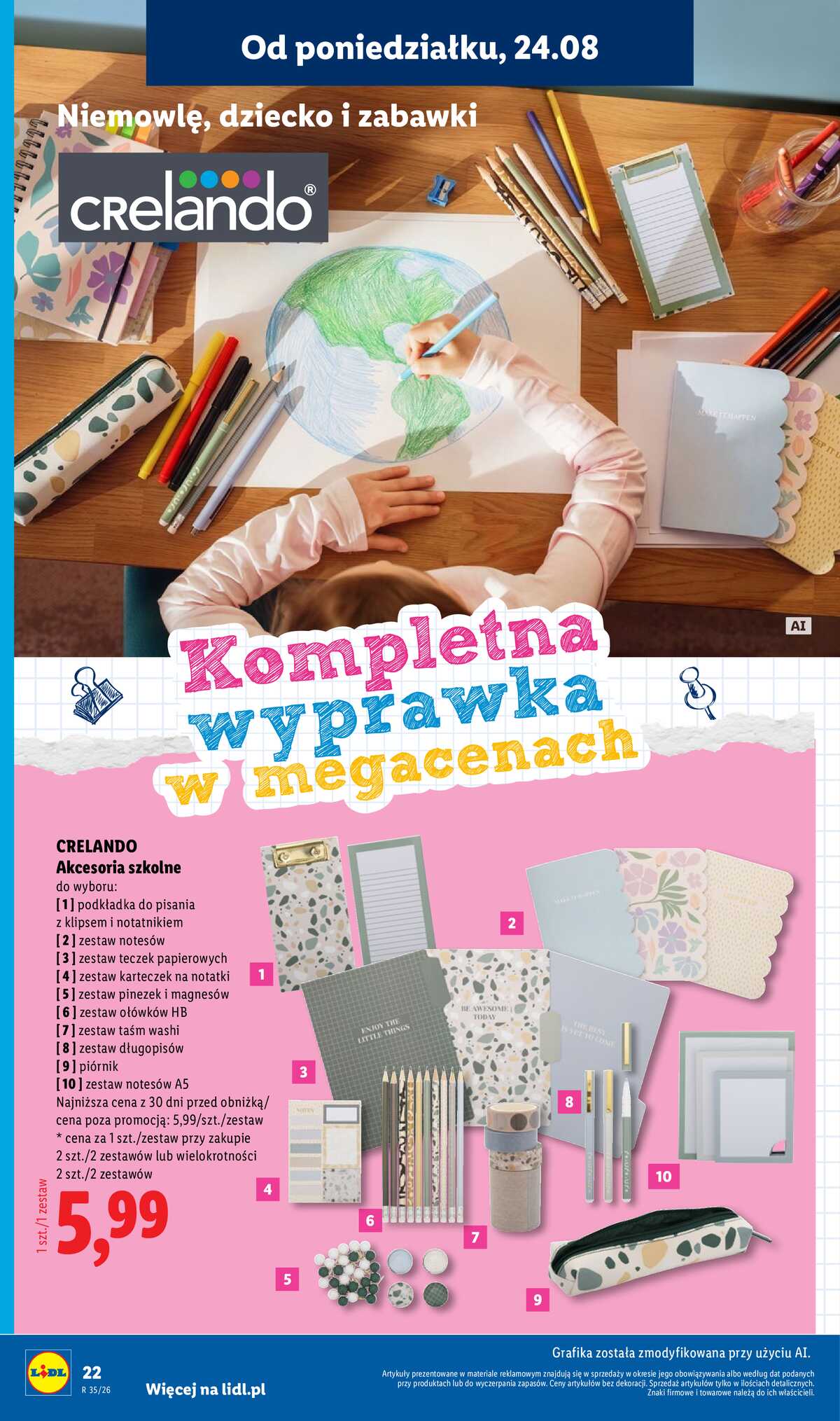 Leták Lidl Polsko 24.8.-30.8.2026 - Leták platí od 24. 8. do 30. 8. strana 32