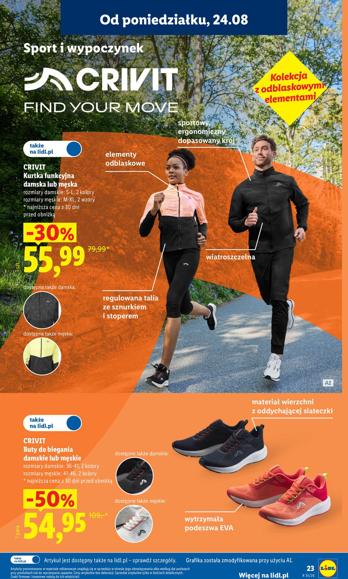Leták Lidl Polsko 24.8.-30.8.2026 - Leták platí od 24. 8. do 30. 8. strana 33